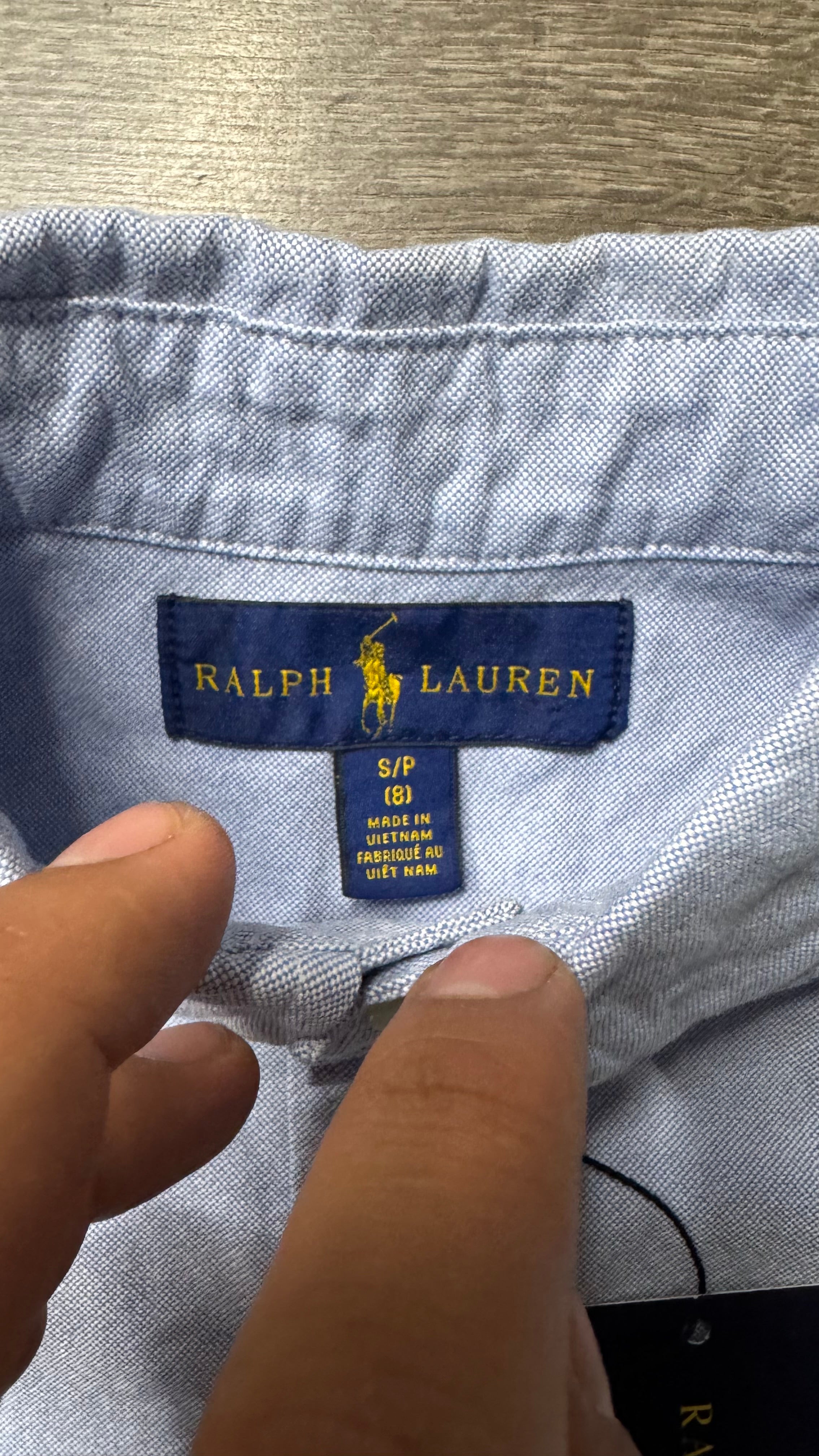 CAMISA NIÑO RALPH LAUREN