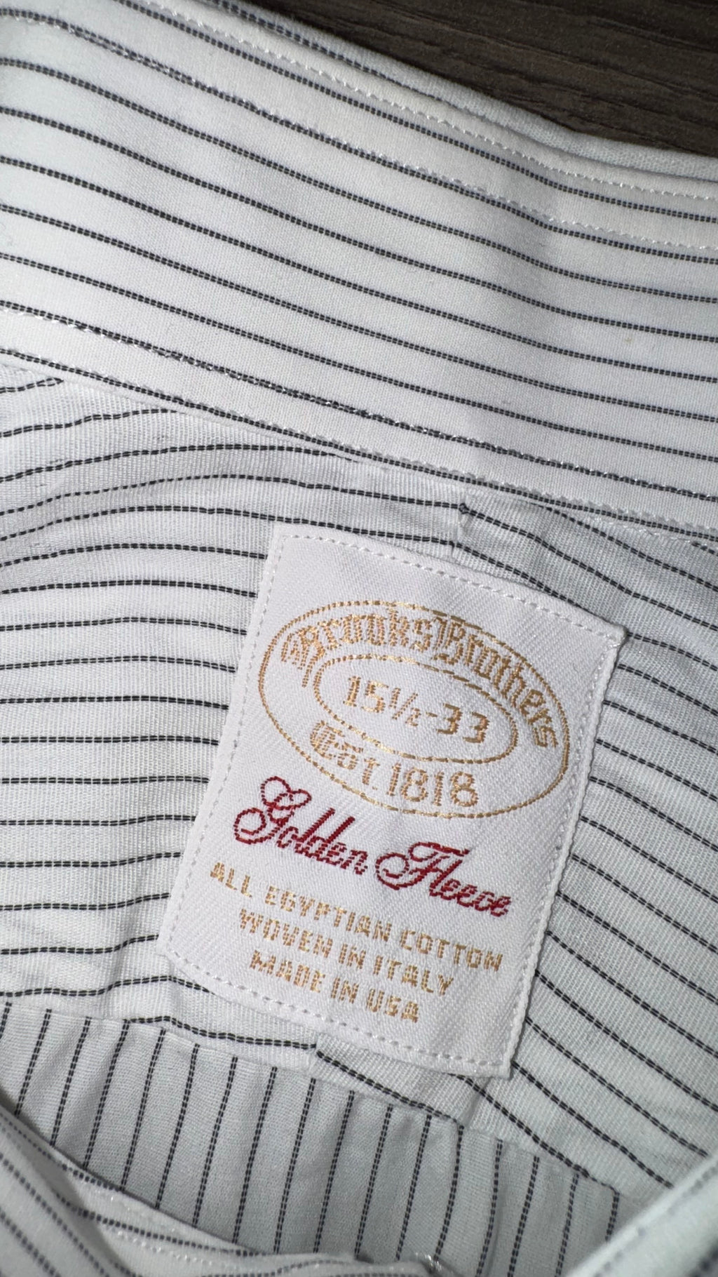 CAMISA BROOKS BROTHERS