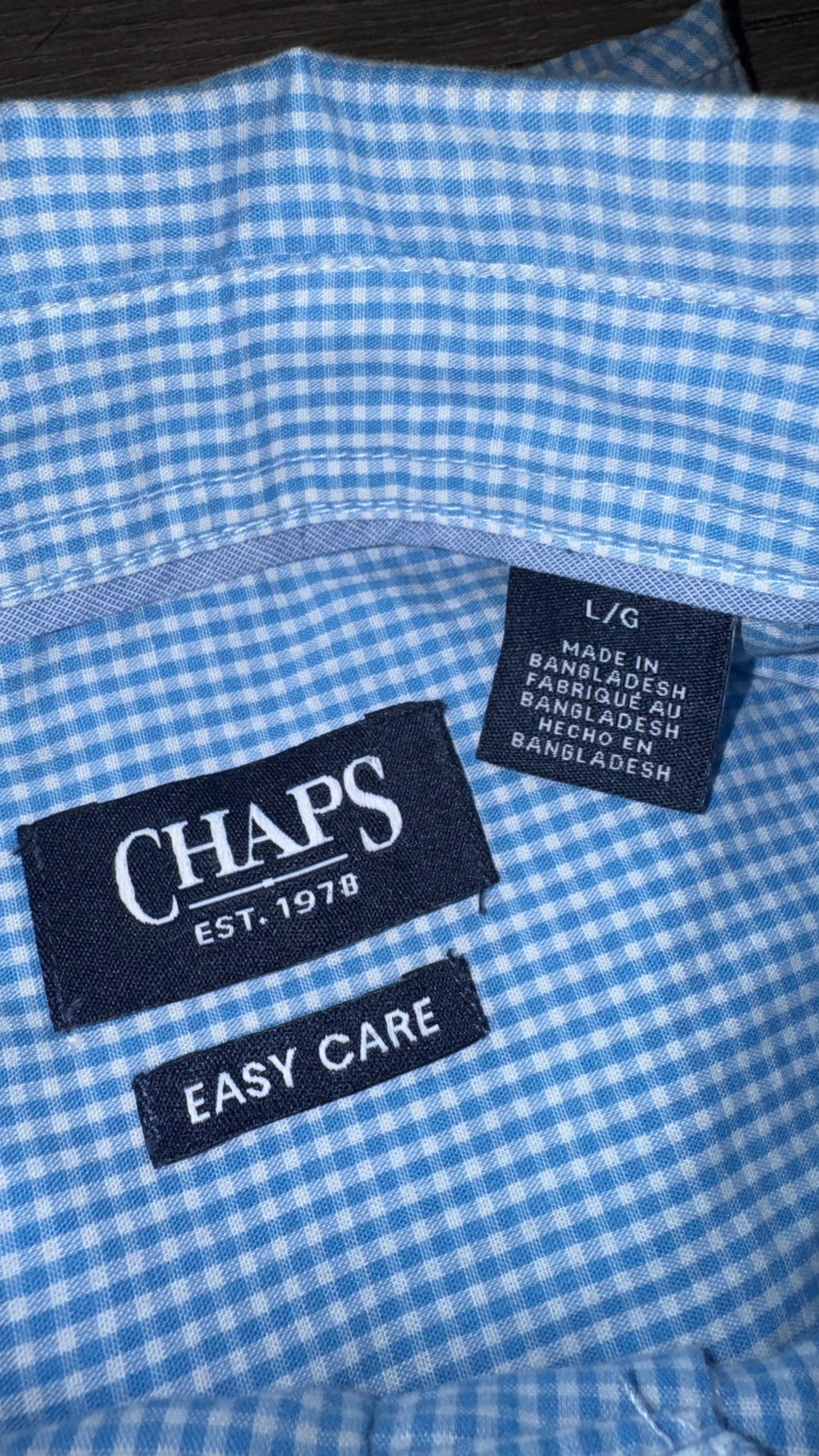 CAMISA CHAPS