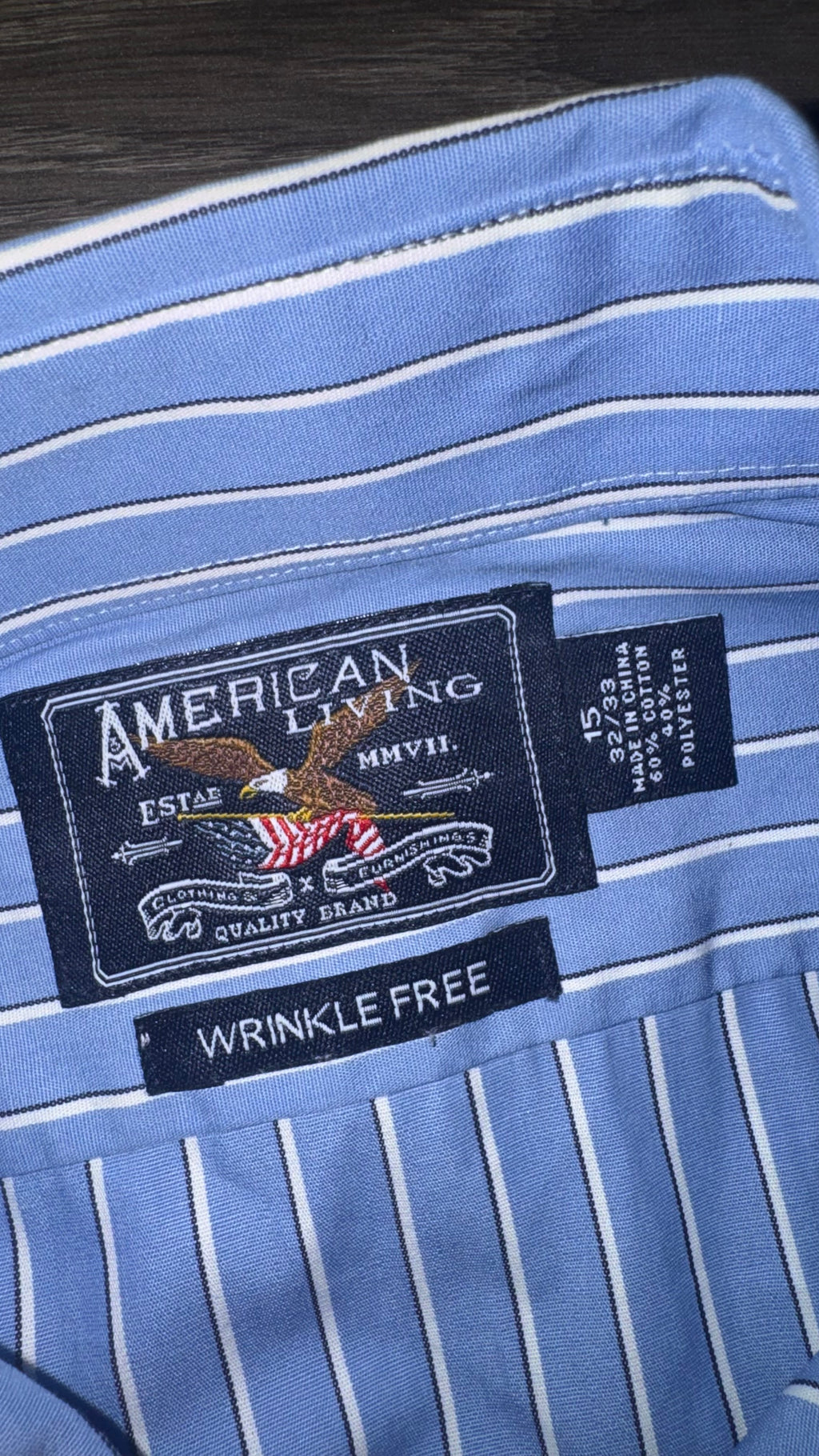 CAMISA AMERICAN LIVING
