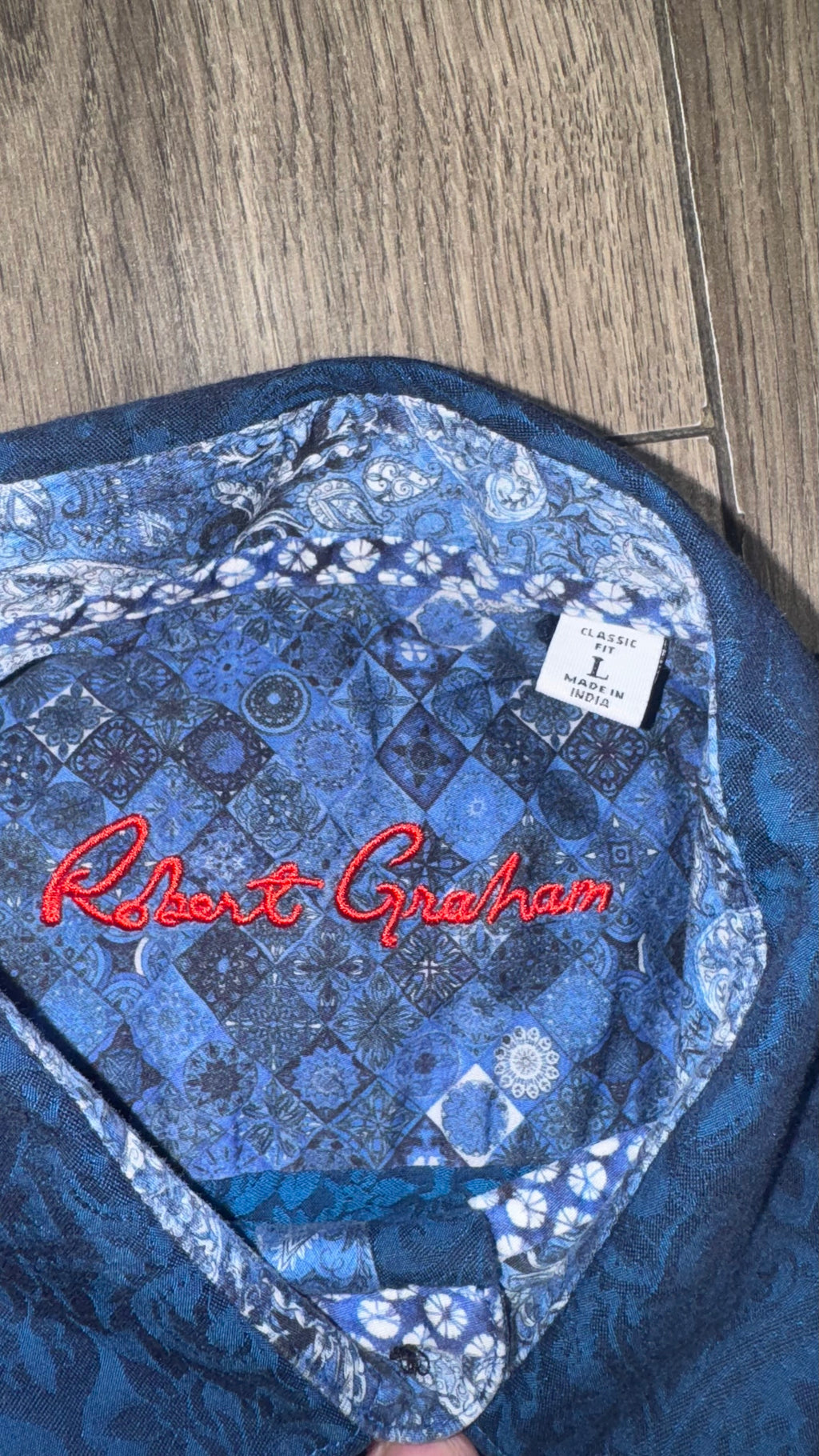 CAMISA ROBERT GRAHAM