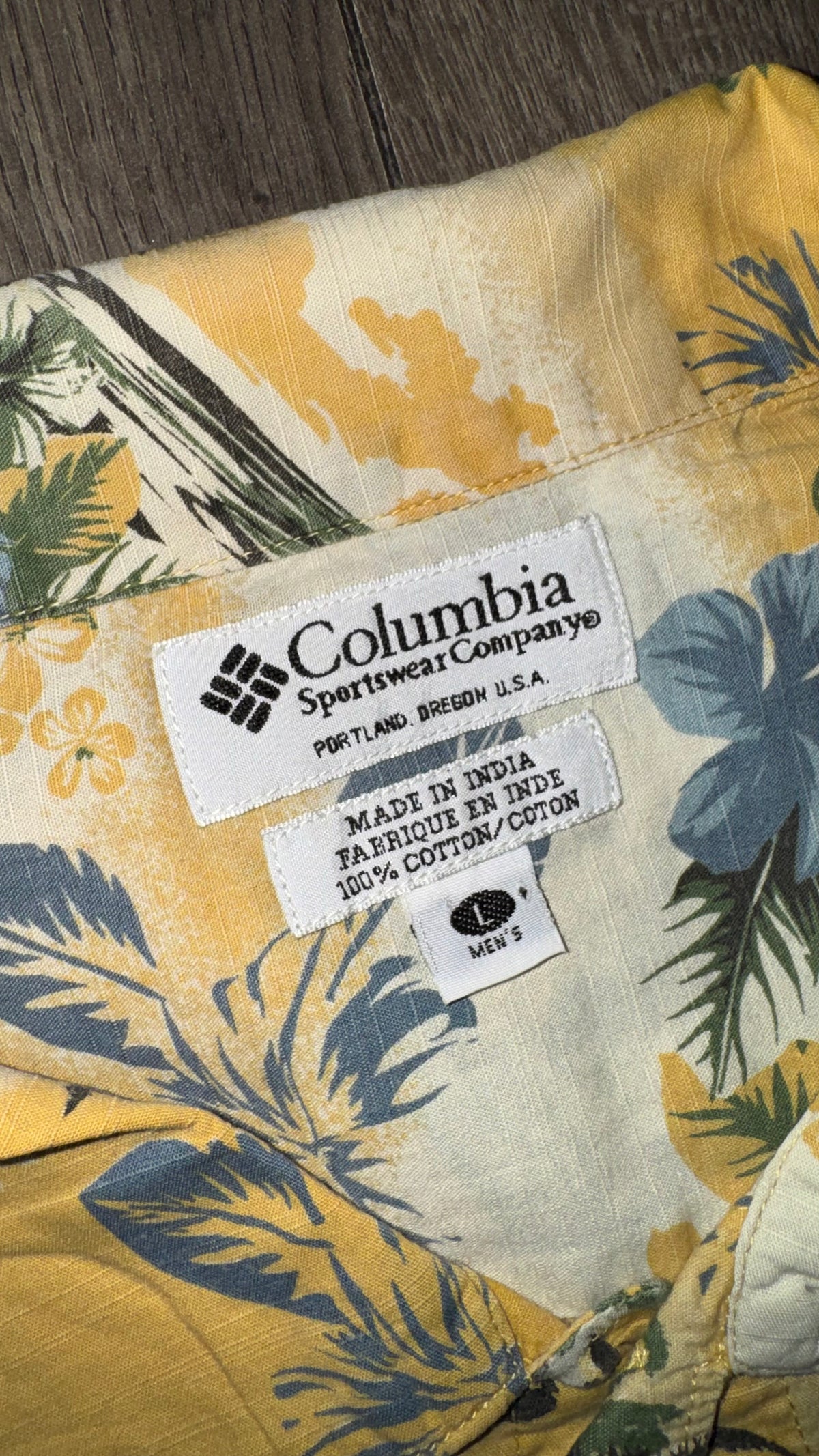 CAMISA COLUMBIA
