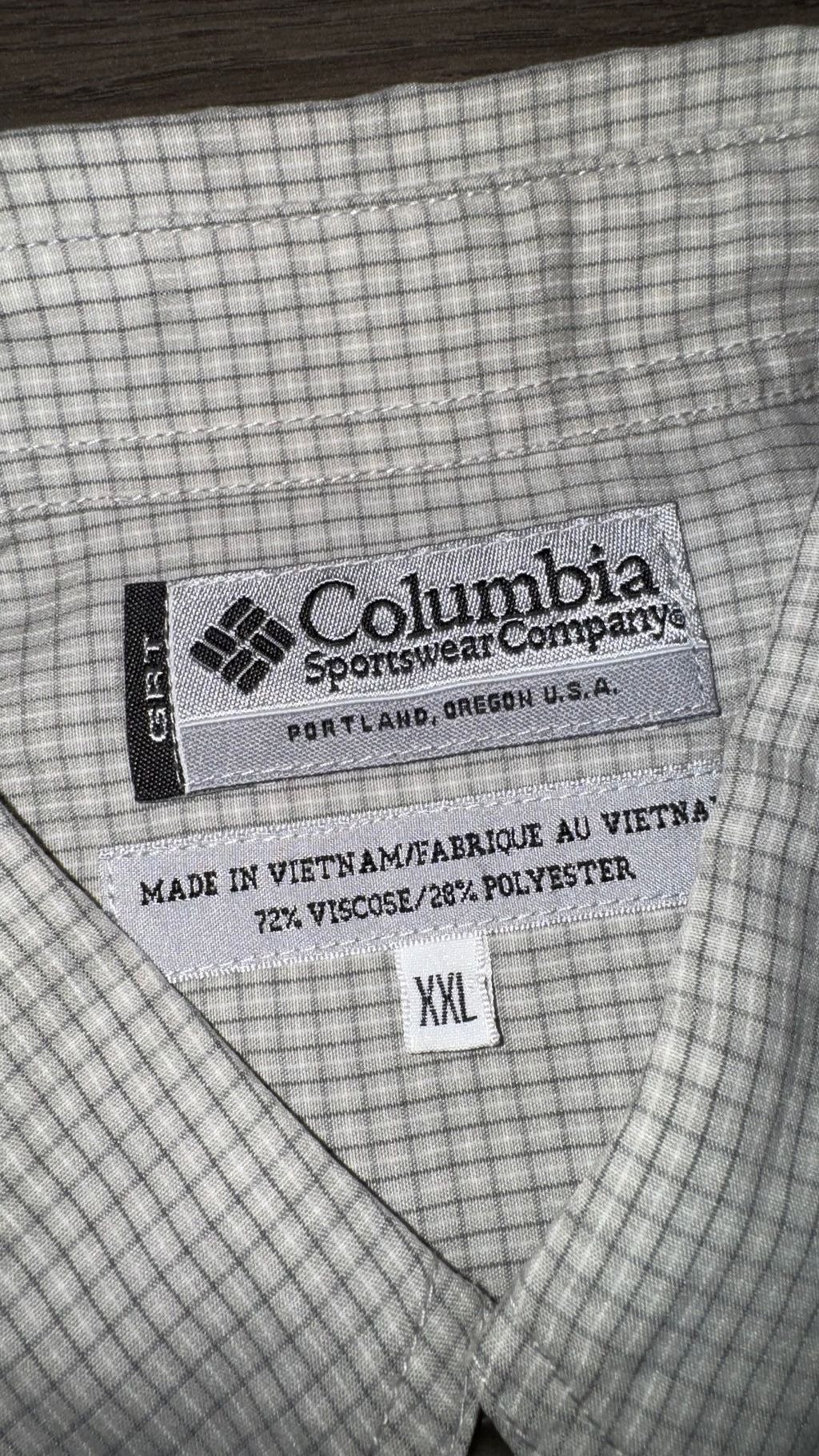 CAMISA COLUMBIA