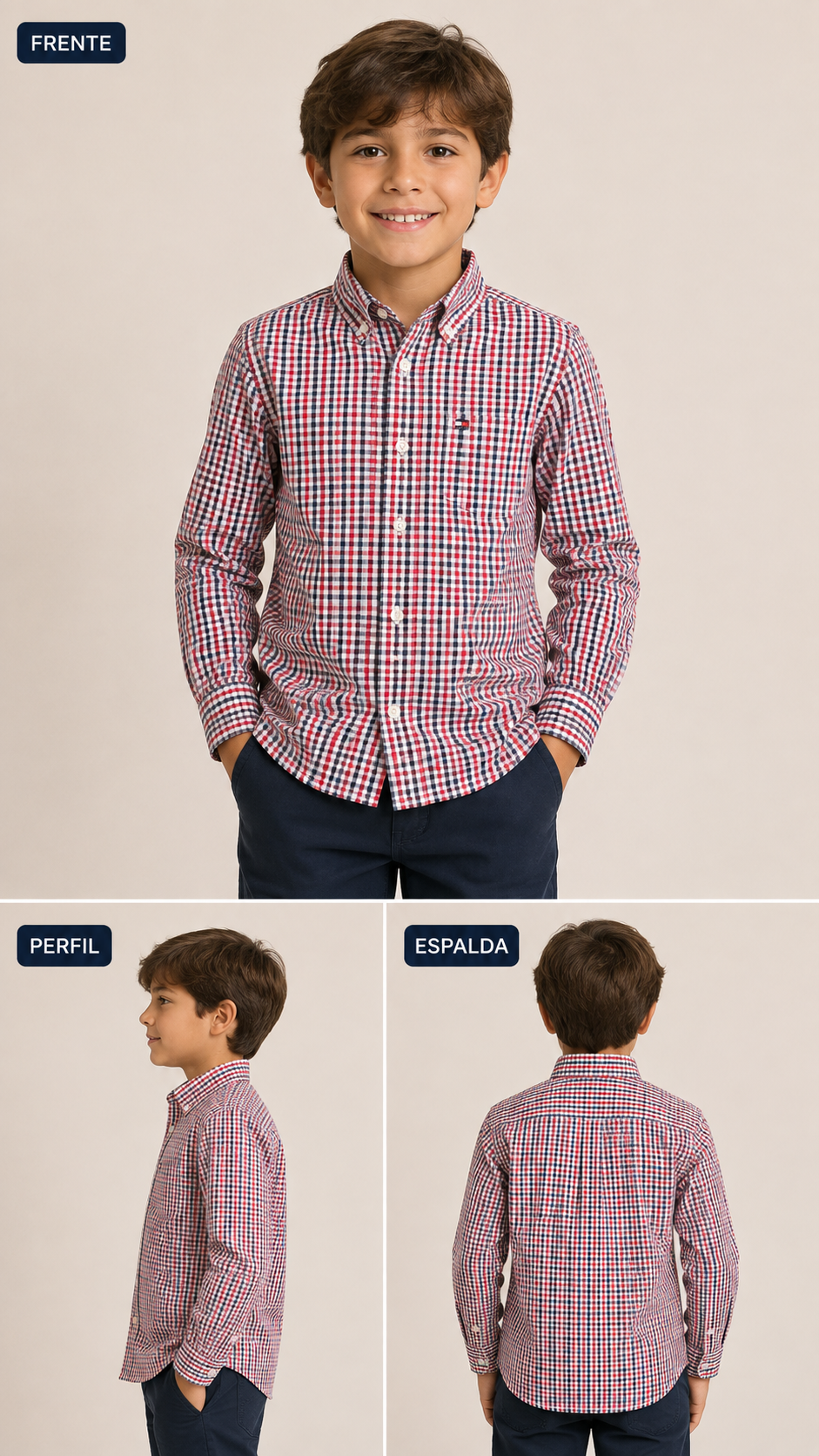 CAMISA NIÑO TOMMY HILFIGER