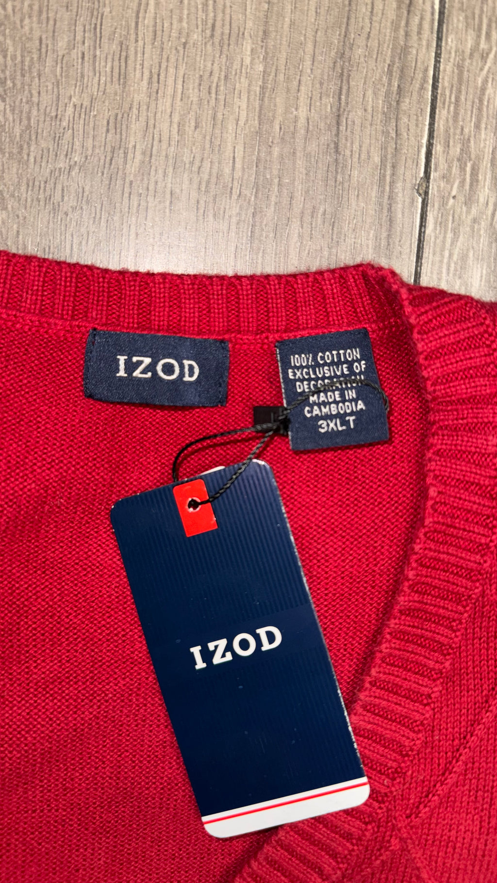 CHALECO IZOD