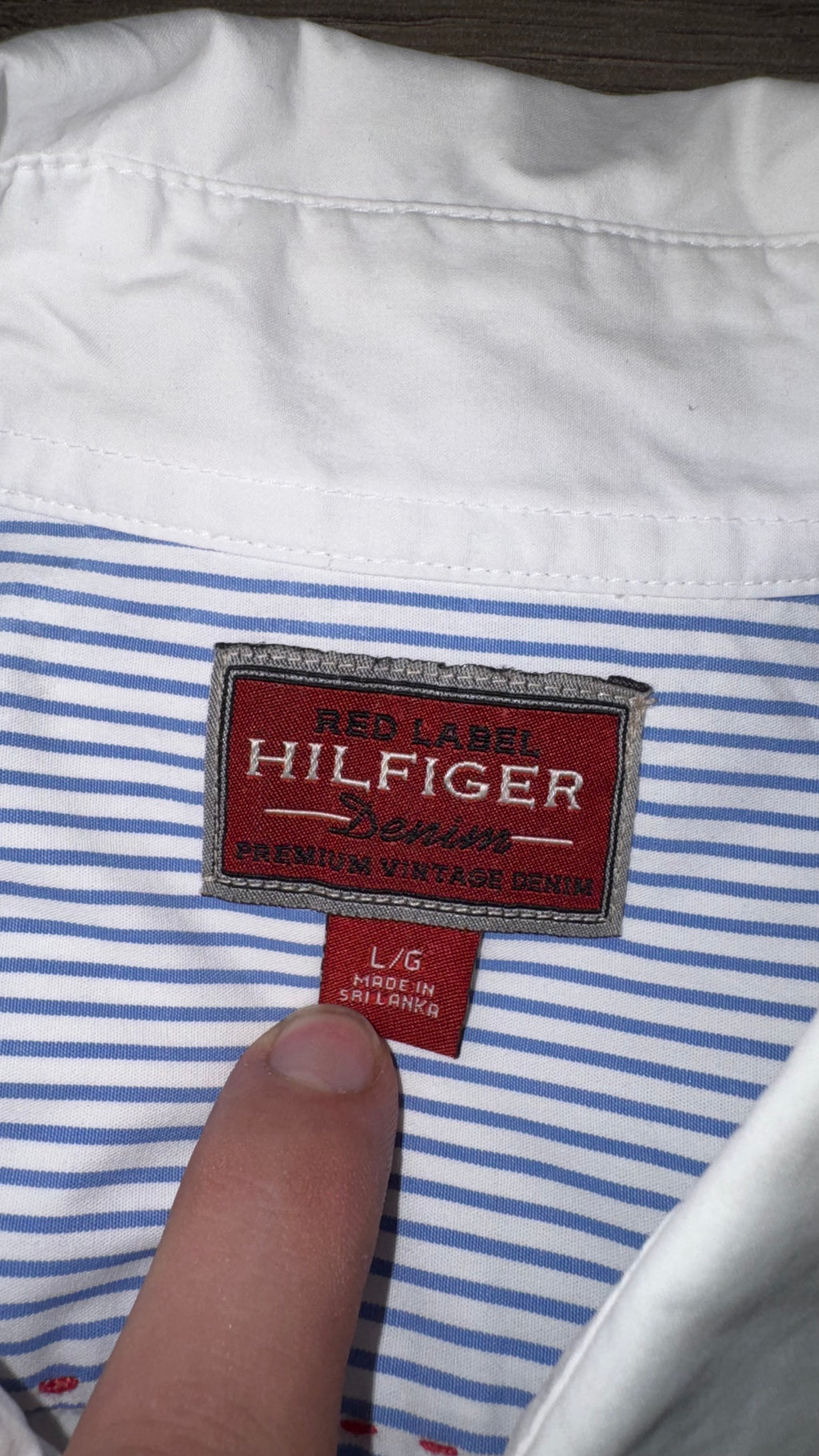 CAMISA TOMMY HILFIGER