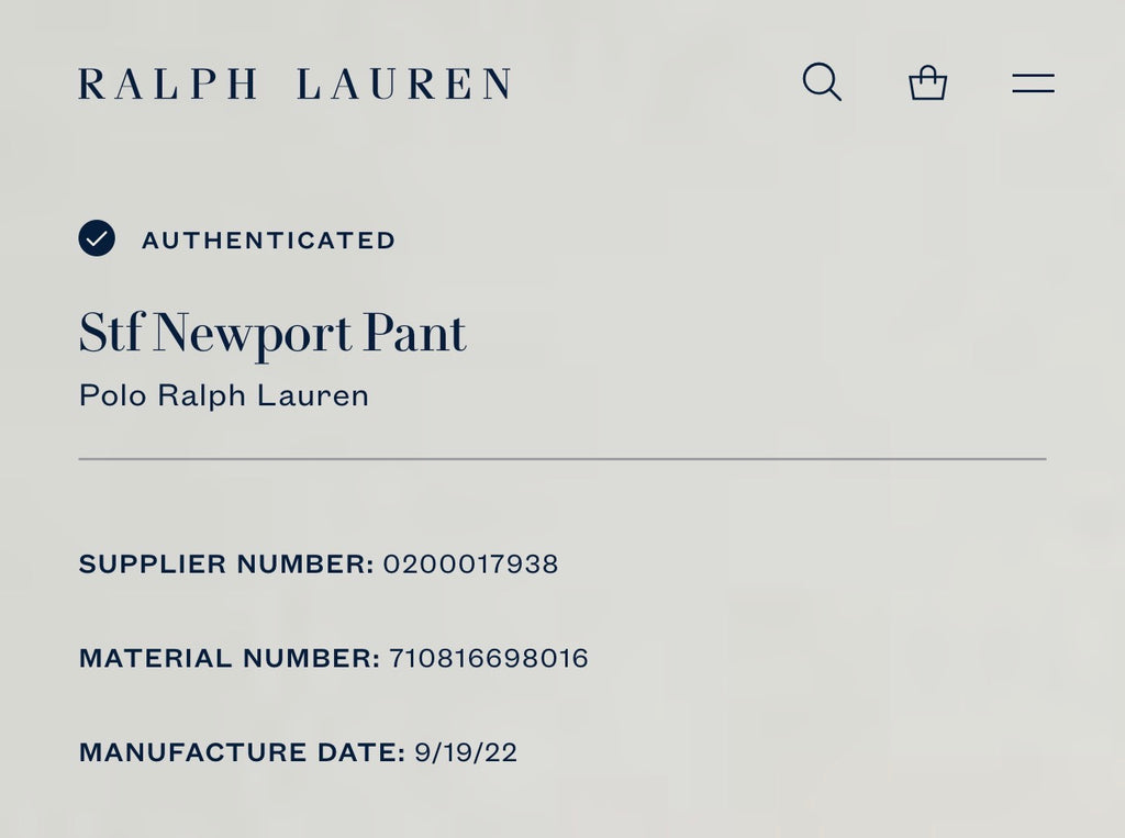 PANTALÓN RALPH LAUREN