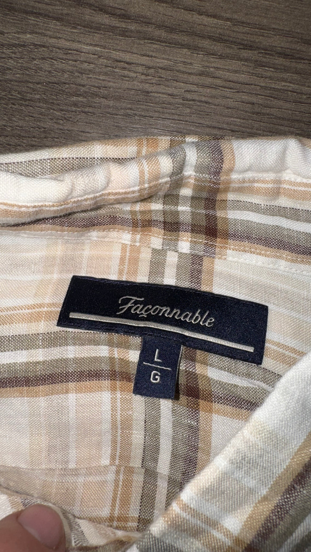 CAMISA FACONNABLE