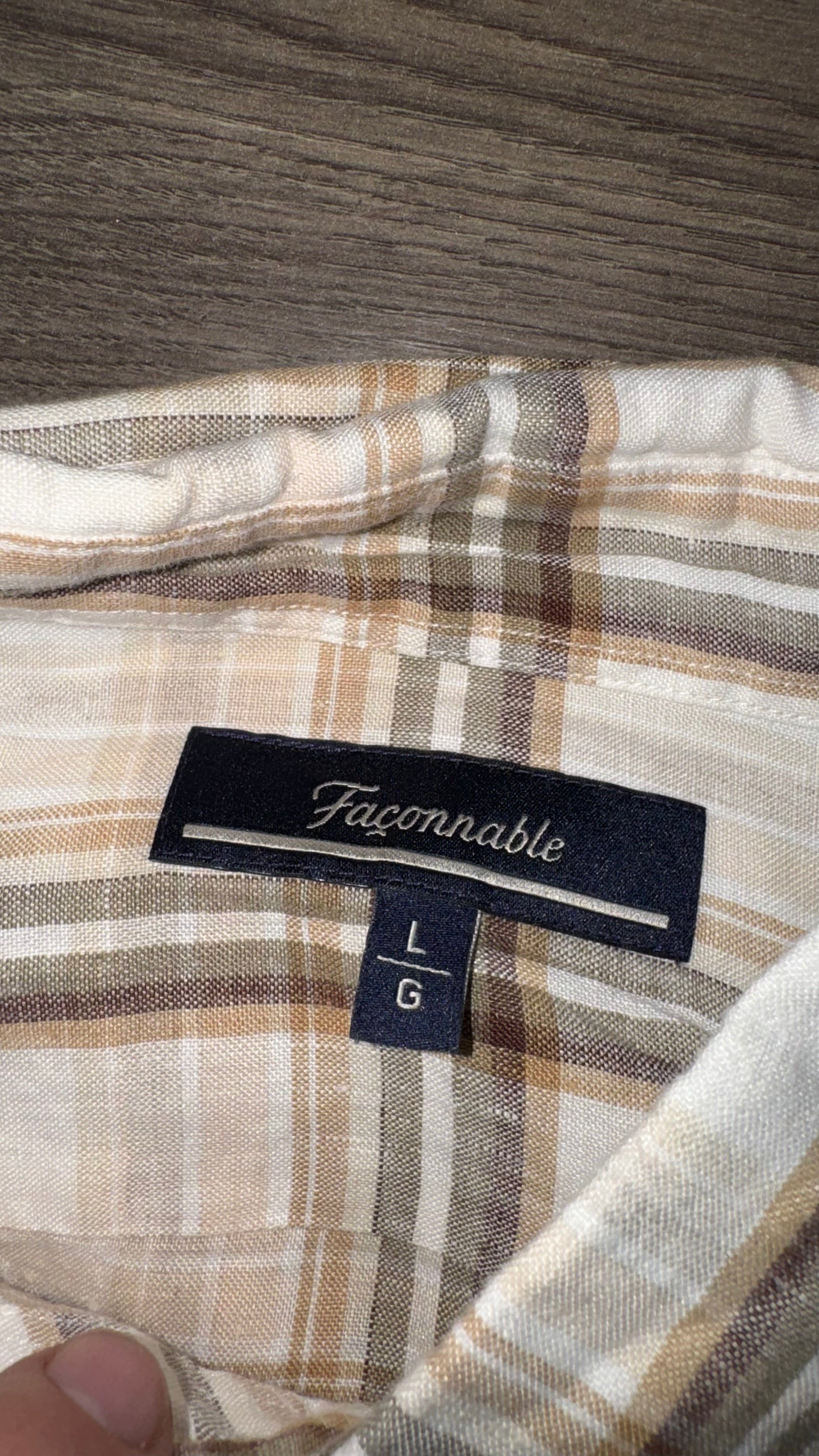 CAMISA FACONNABLE