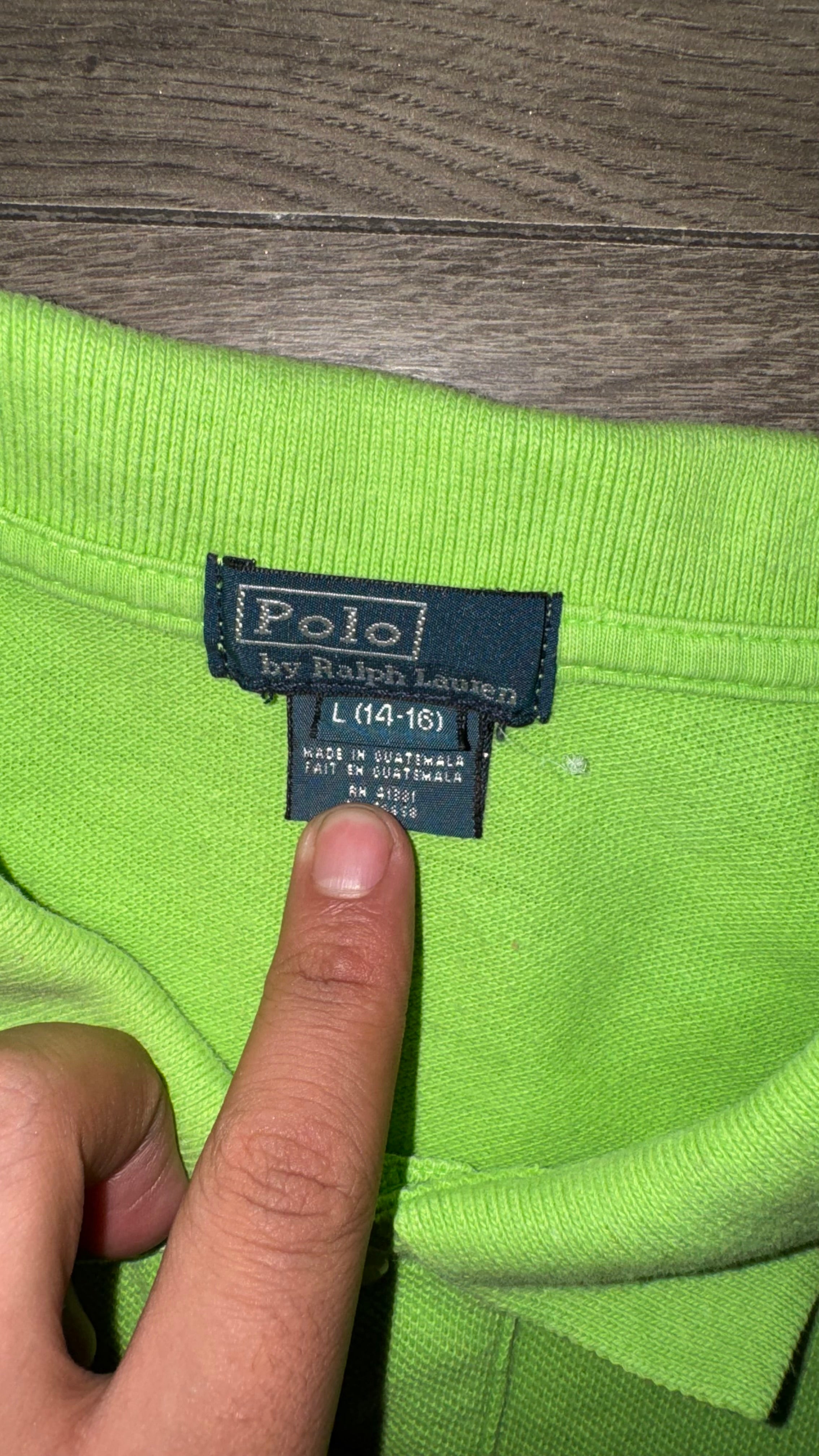PLAYERA NIÑO RALPH LAUREN