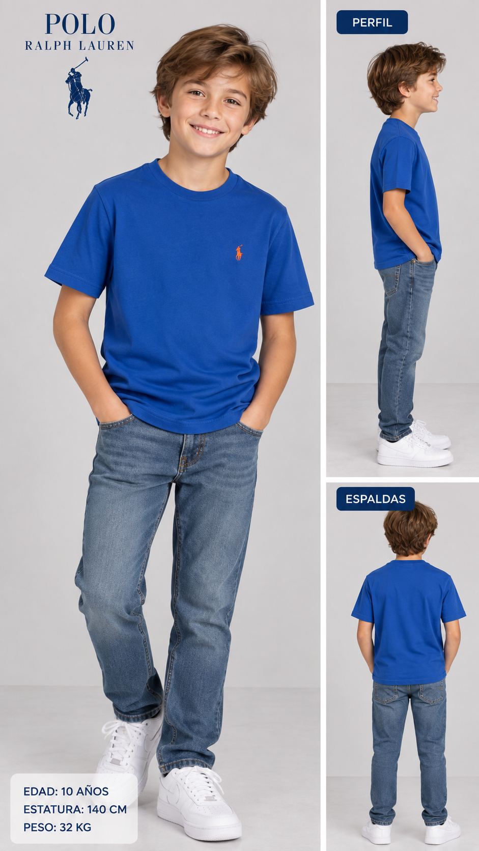 PLAYERA NIÑO RALPH LAUREN