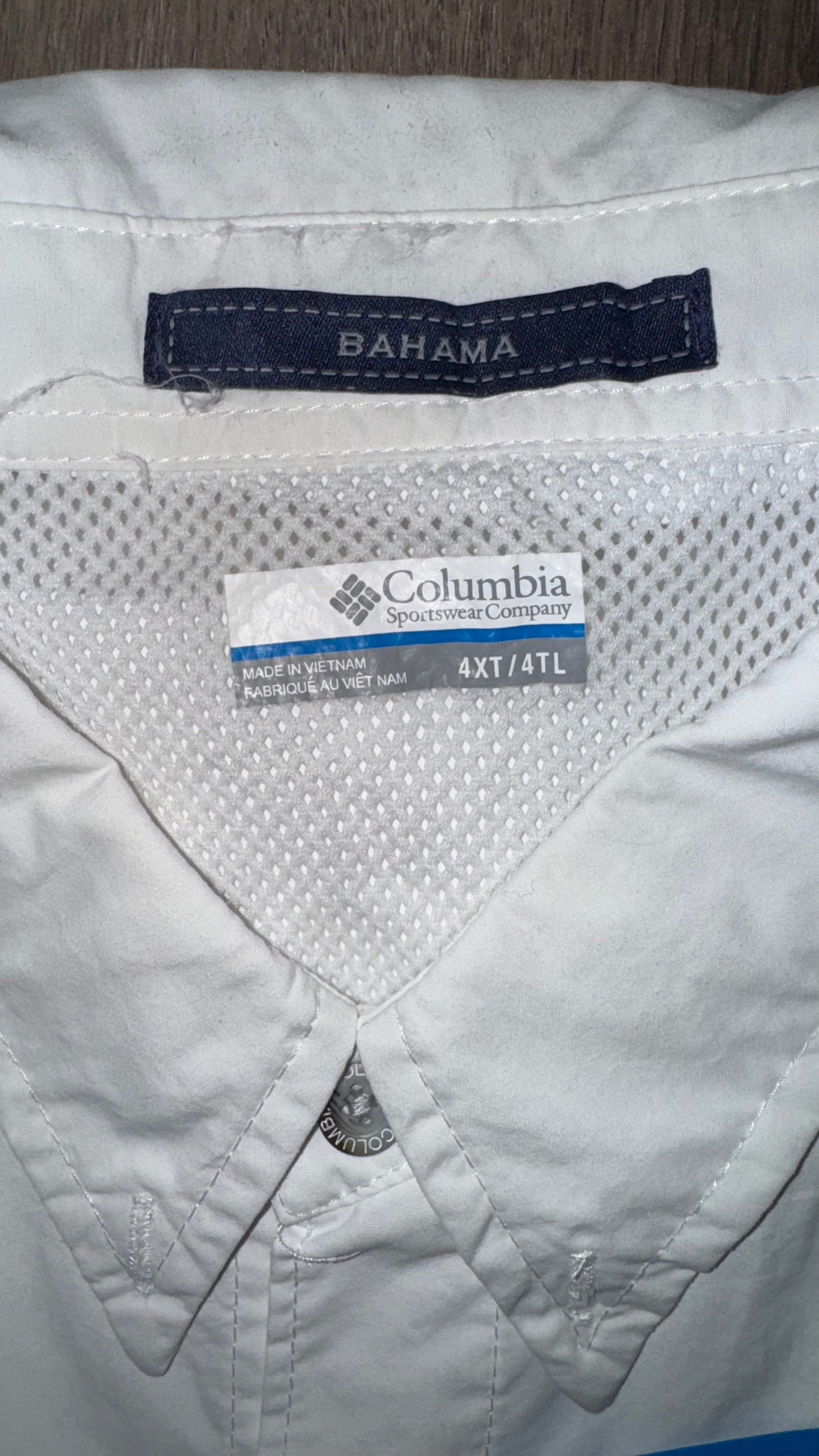 4XL CAMISA COLUMBIA
