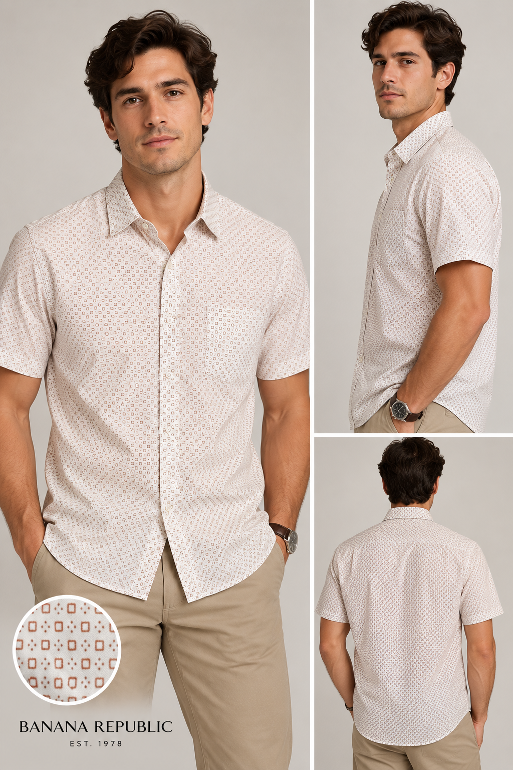 CAMISA BANANA REPUBLIC