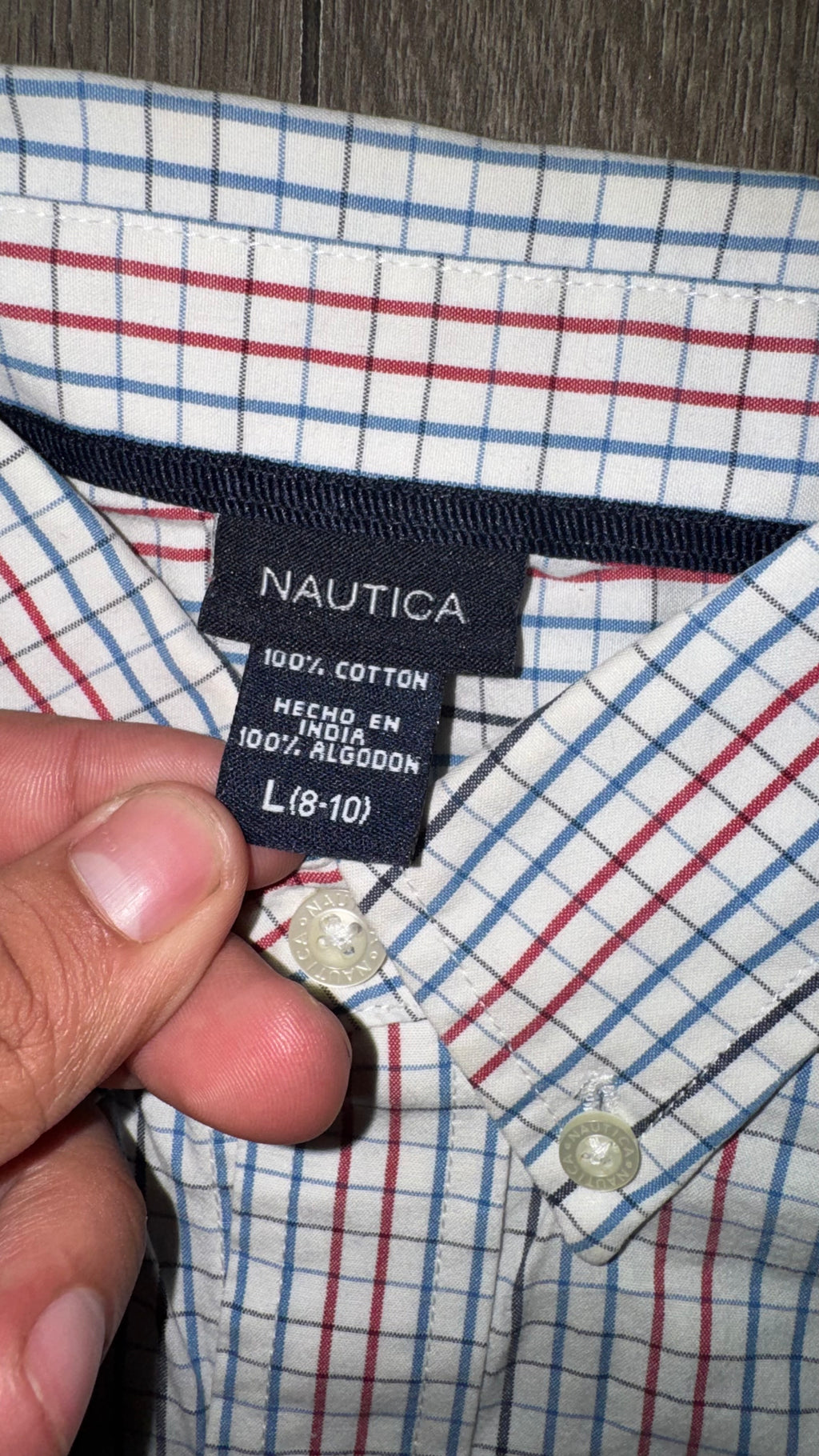 CAMISA NIÑO NÁUTICA