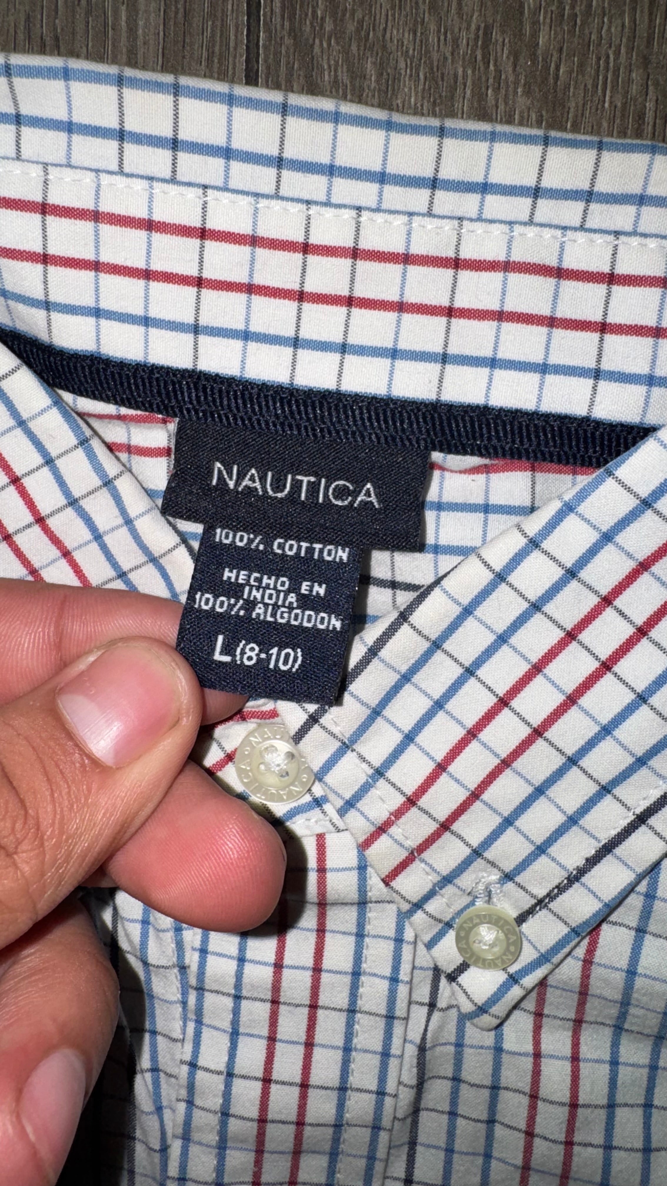 CAMISA NIÑO NÁUTICA