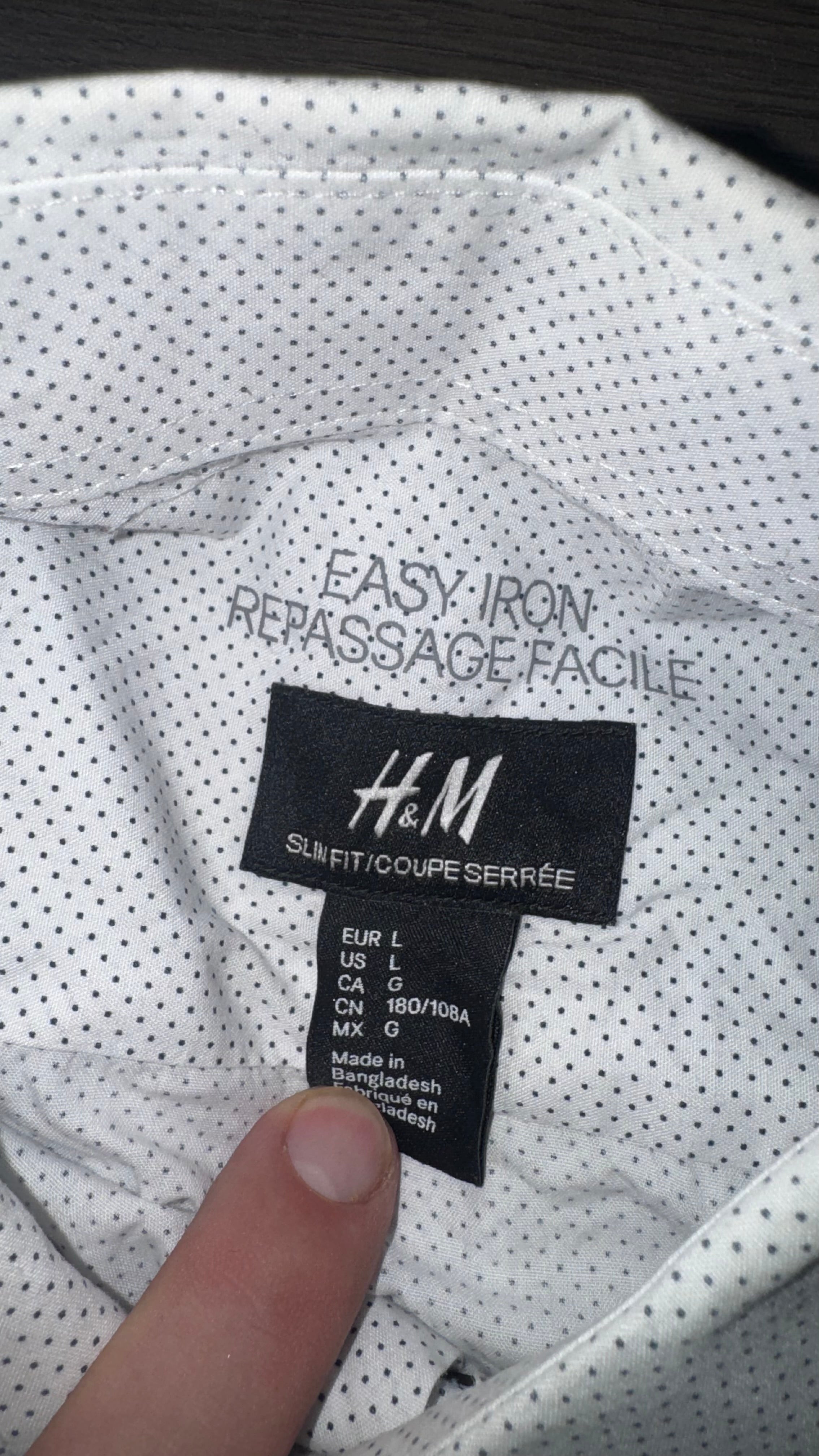 CAMISA H&M