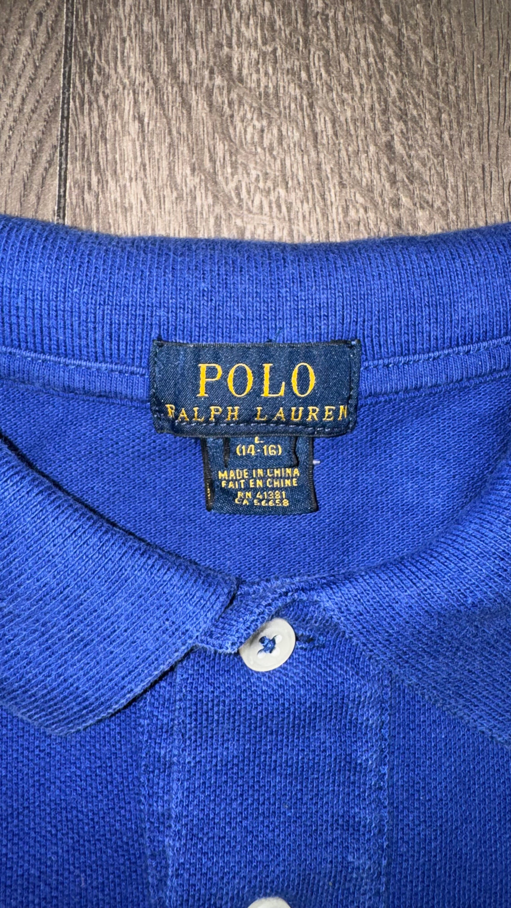 PLAYERA NIÑO RALPH LAUREN