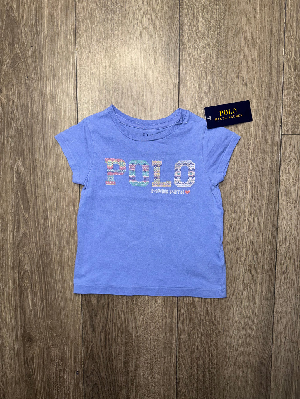 PLAYERA NIÑA RALPH LAUREN