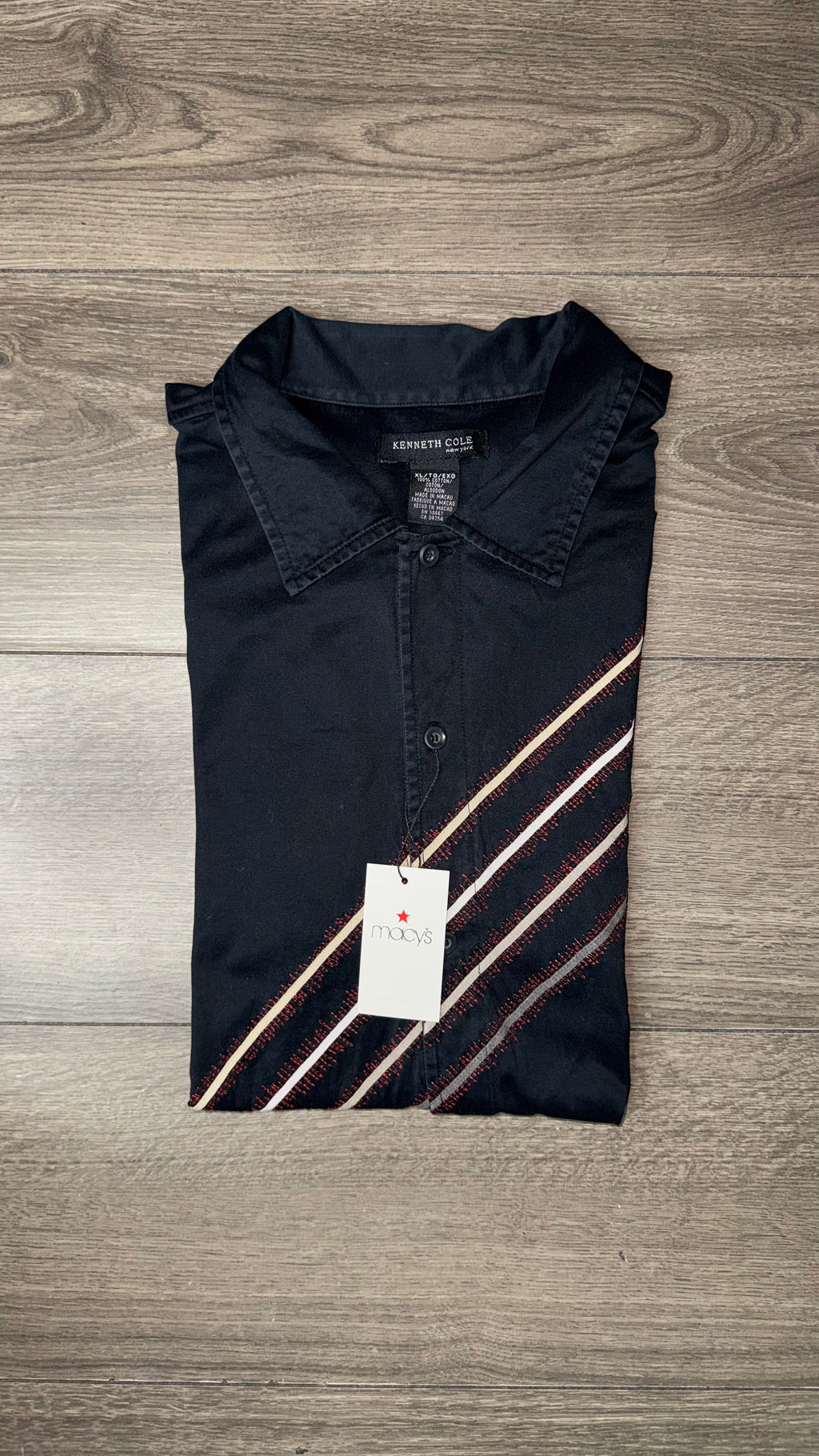 CAMISA KENNETH COLE