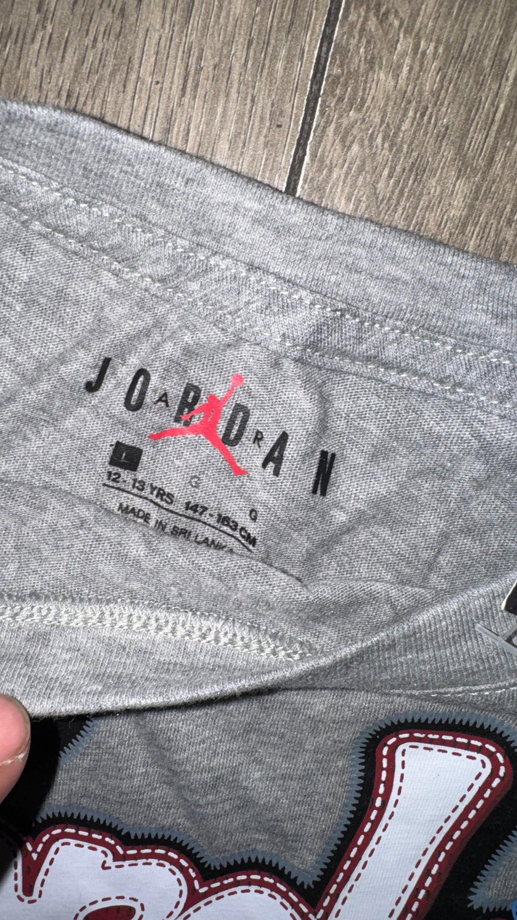 PLAYERA NIÑO AIR JORDAN