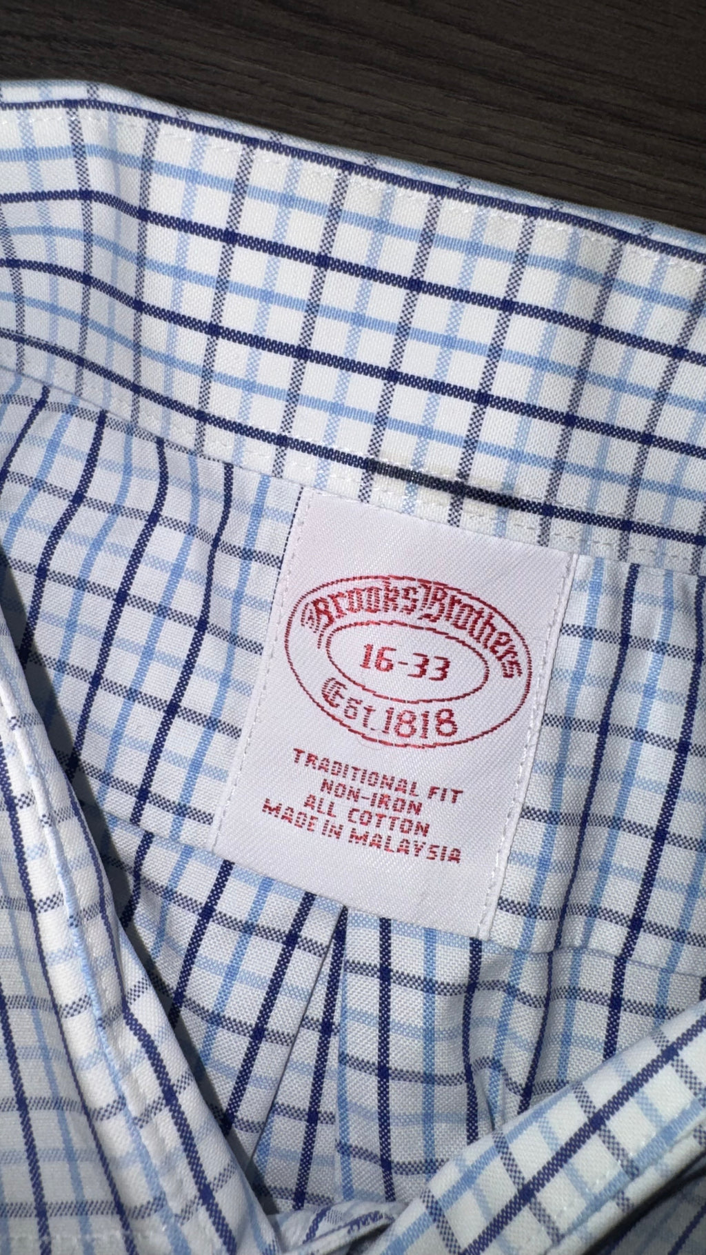 CAMISA BROOKS BROTHERS