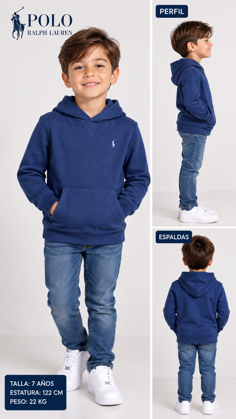 SUDADERA NIÑO RALPH LAUREN