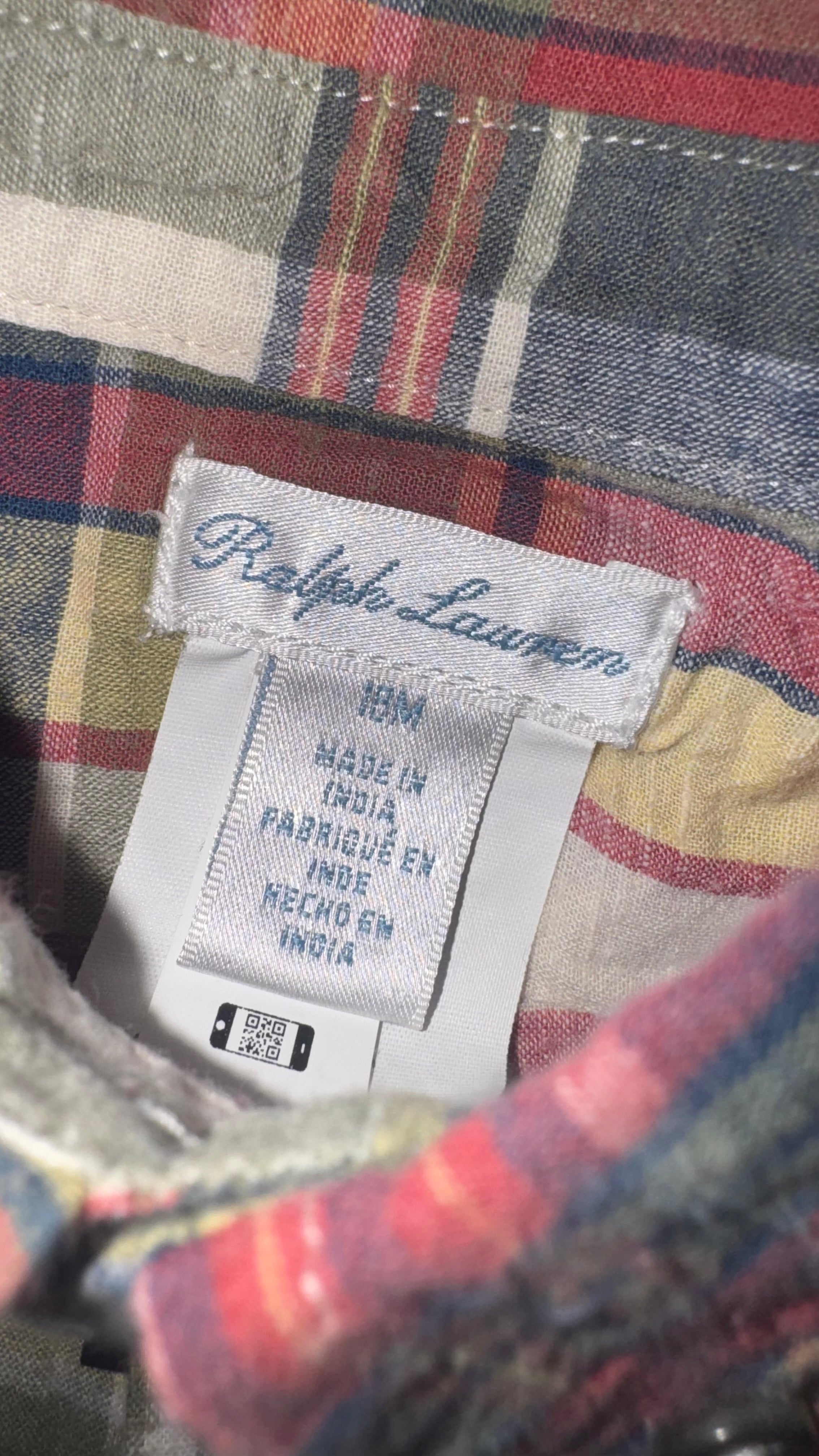 CAMISA NIÑO RALPH LAUREN
