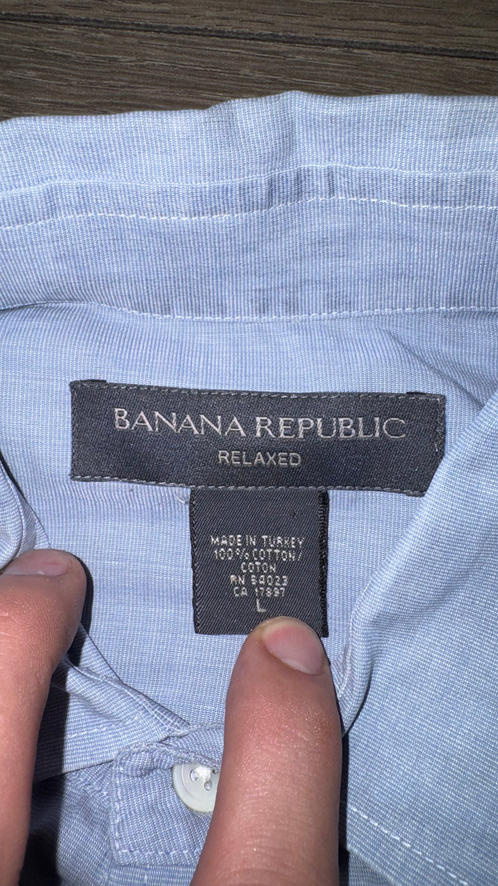 CAMISA BANANA REPUBLIC