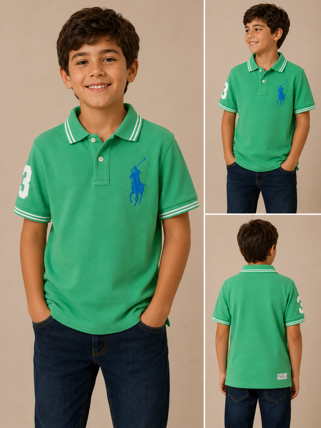 PLAYERA NIÑO RALPH LAUREN