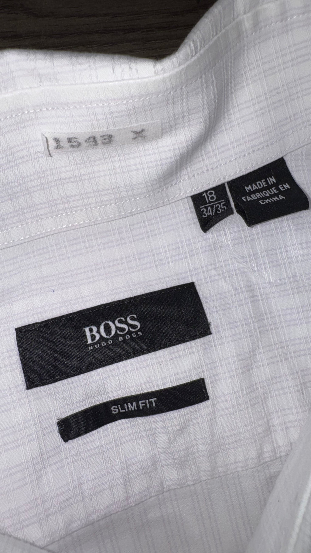 CAMISA HUGO BOSS