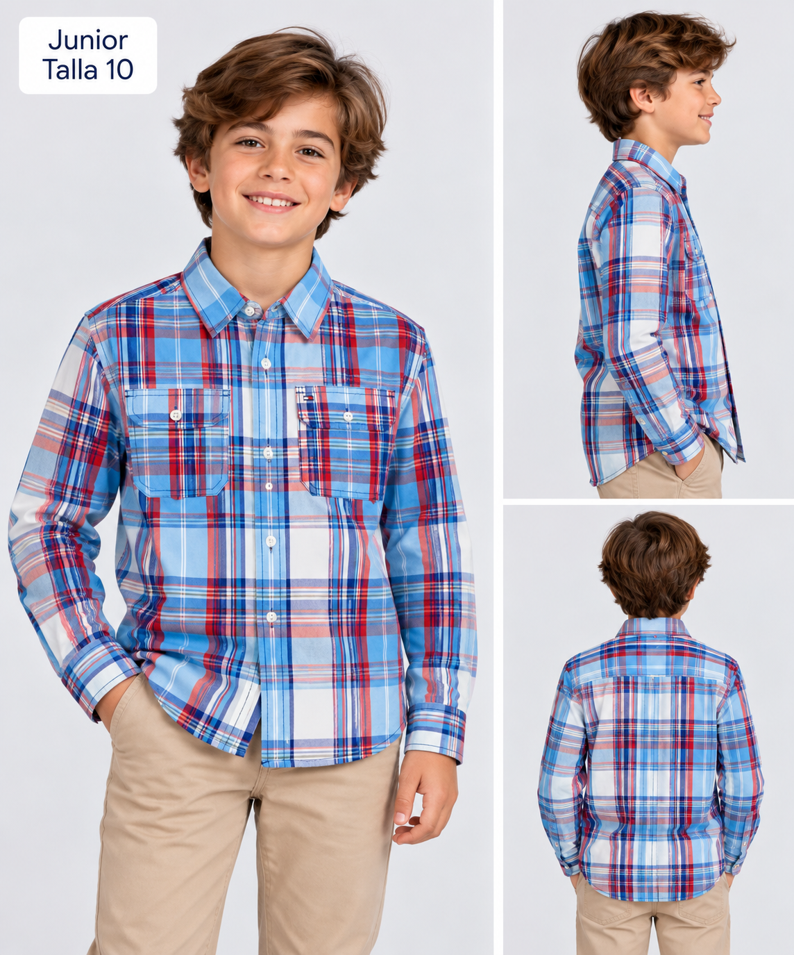 CAMISA NIÑO TOMMY HILFIGER