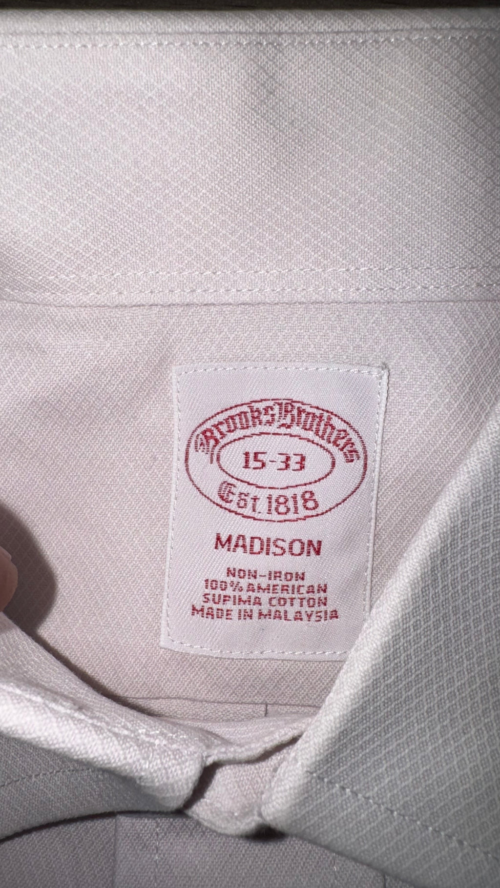 Camisa BROOKS BROTHERS