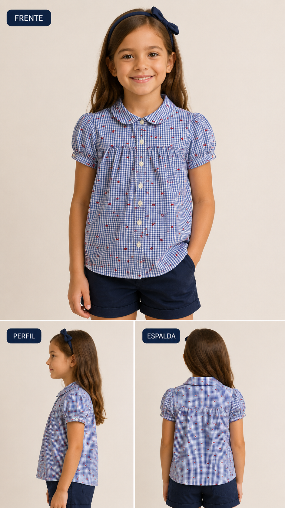 BLUSA NIÑA BROOKS BROTHERS