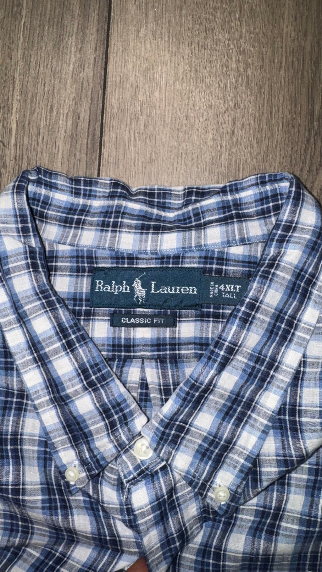 4XL CAMISA RALPH LAUREN