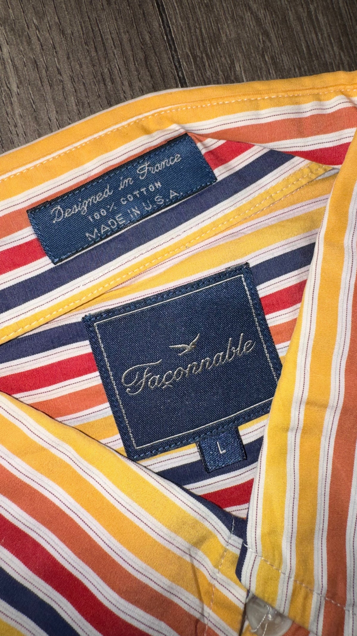 CAMISA FACONNABLE