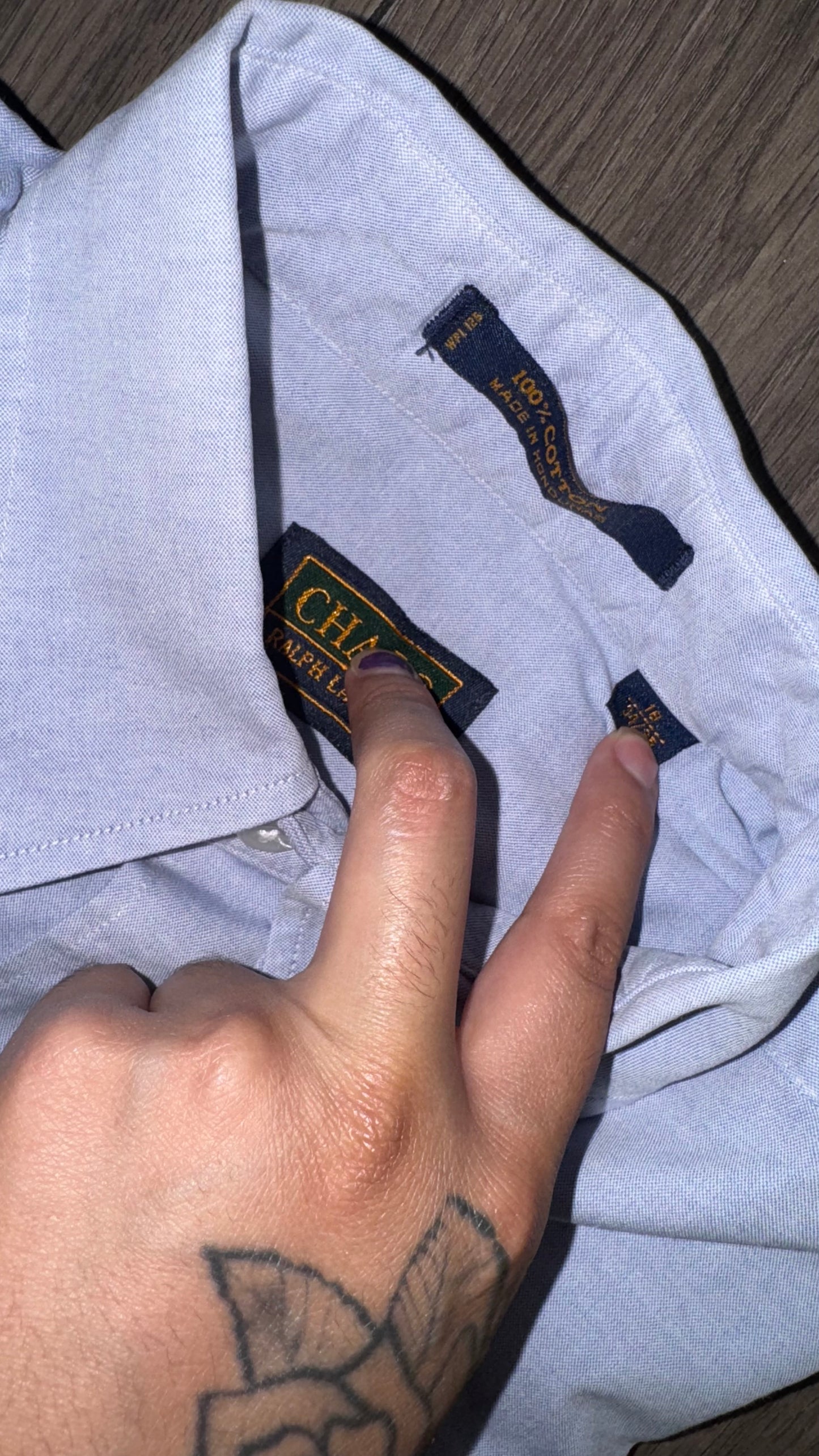2XL CAMISA CHAPS