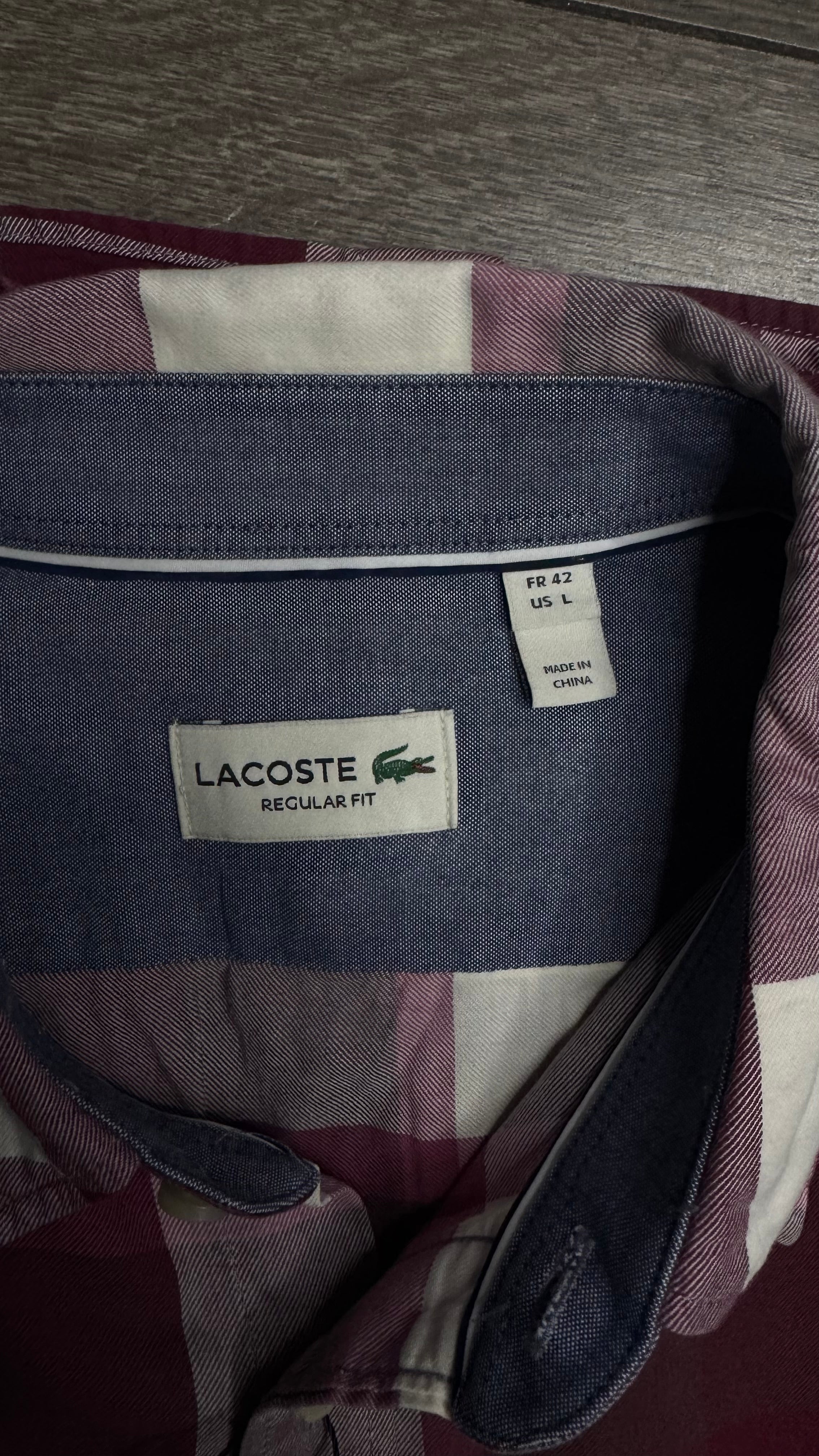 CAMISA LACOSTE