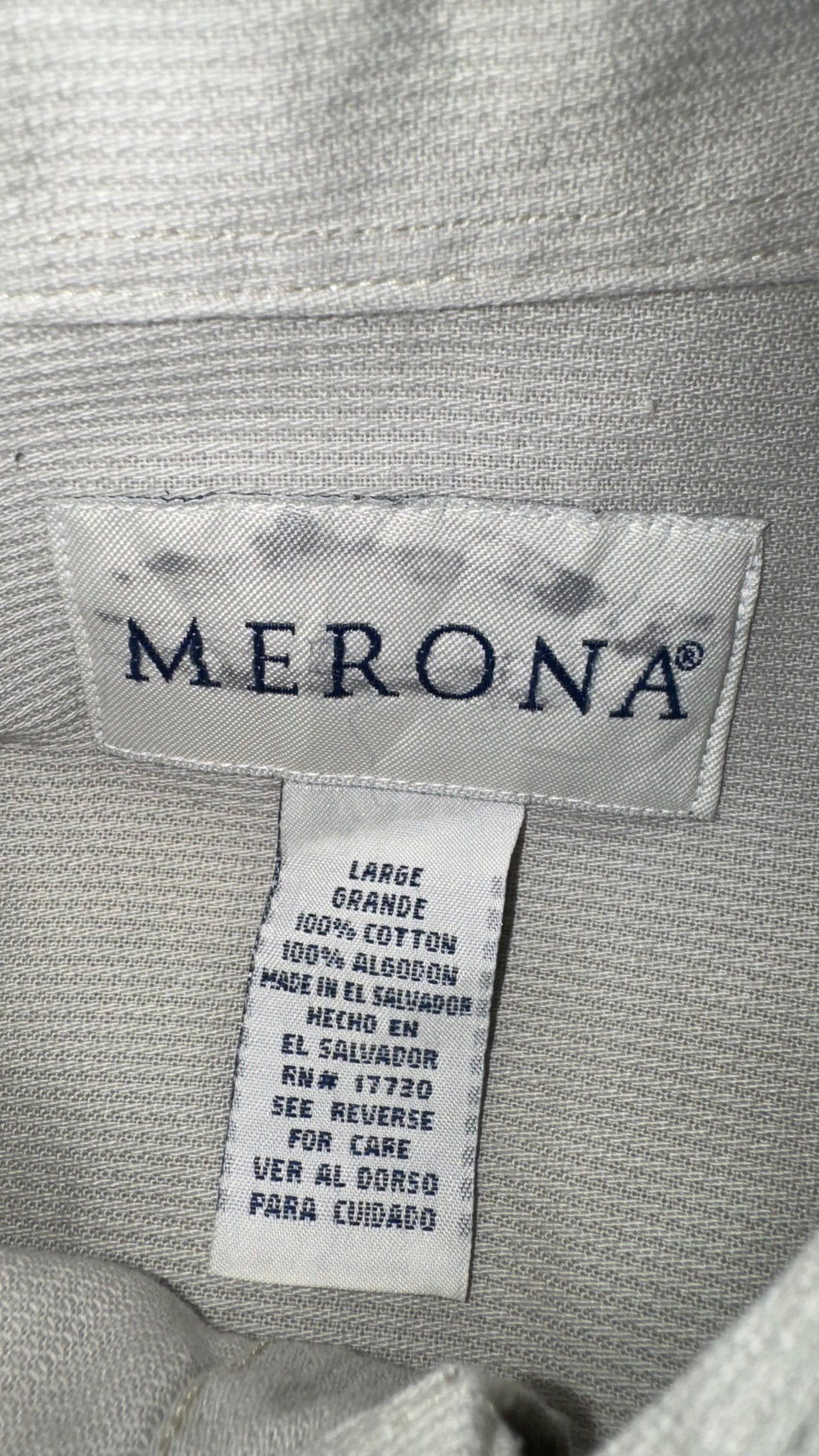 CAMISA MERONA