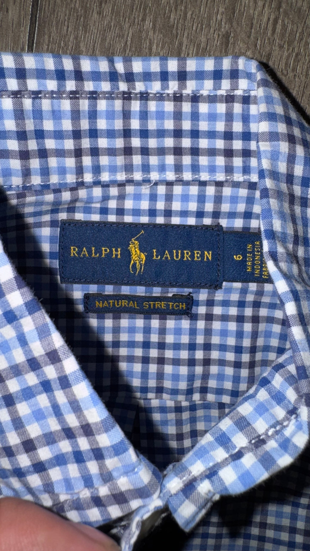CAMISA NIÑO RALPH LAUREN