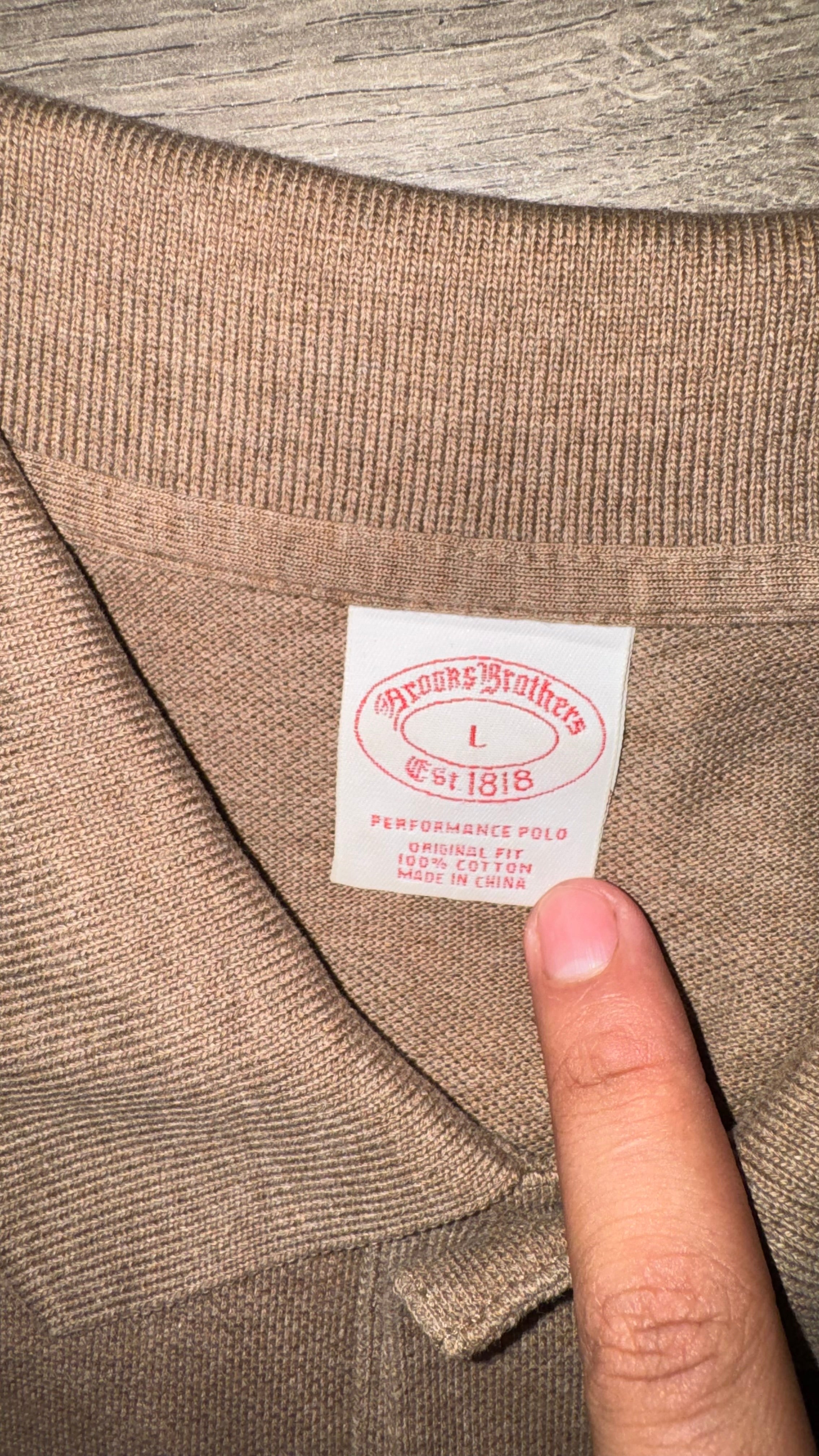 PLAYERA BROOKS BROTHERS