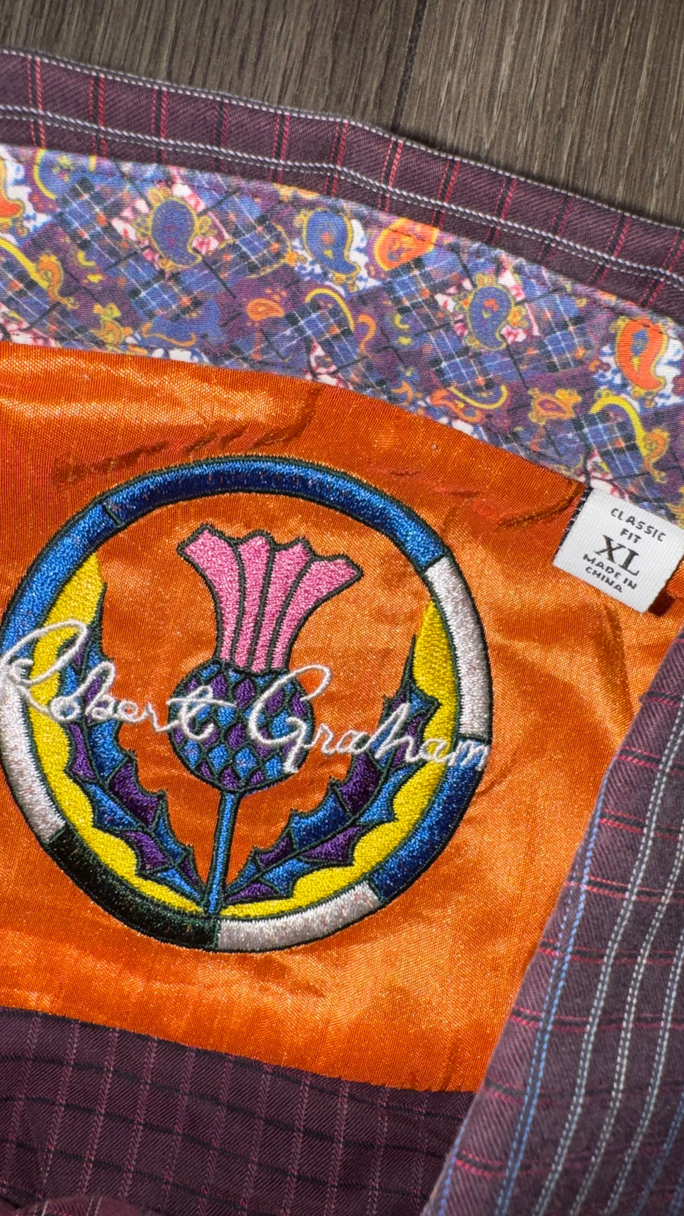 CAMISA ROBERT GRAHAM