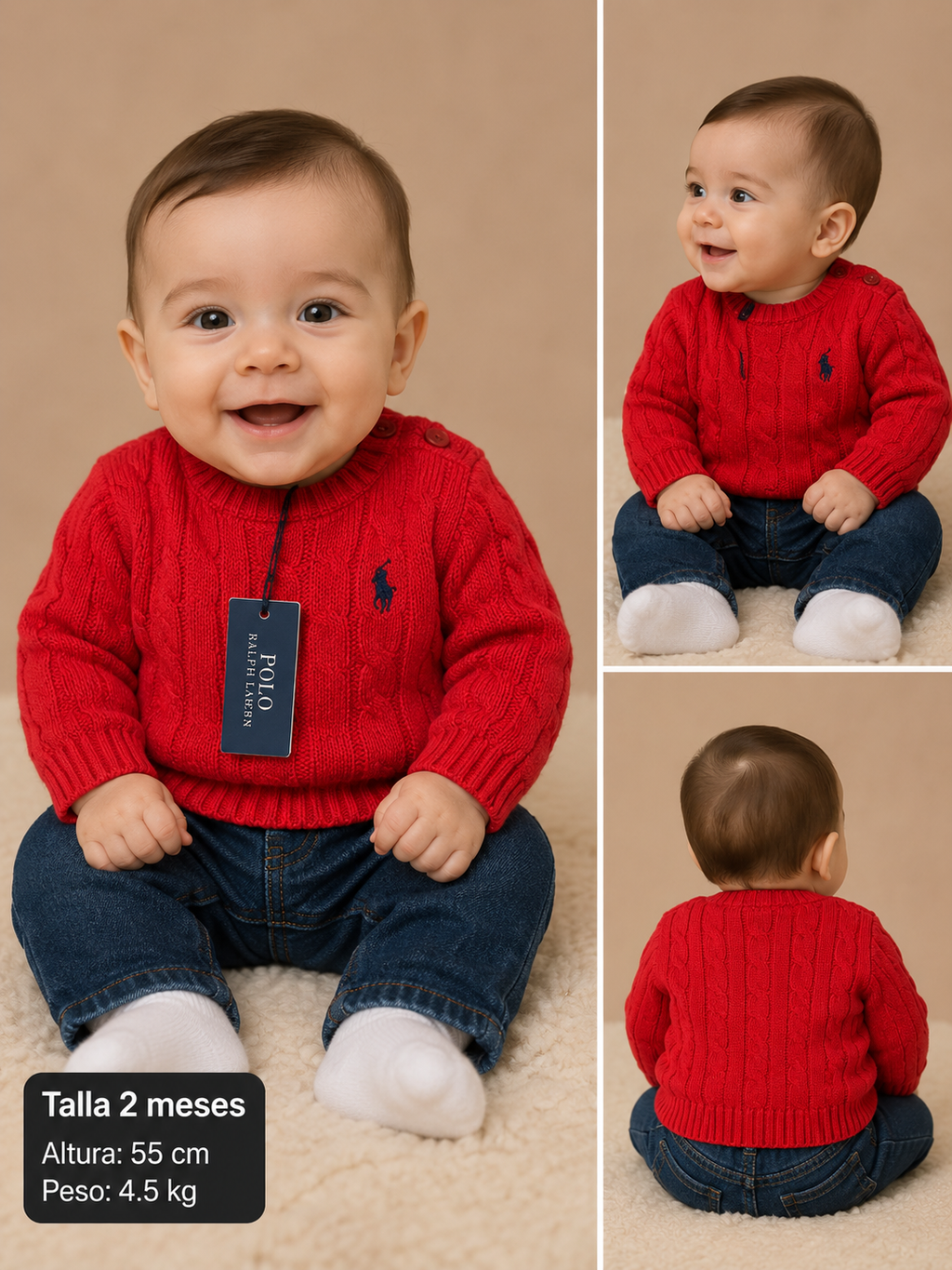 SUETER NIÑO RALPH LAUREN