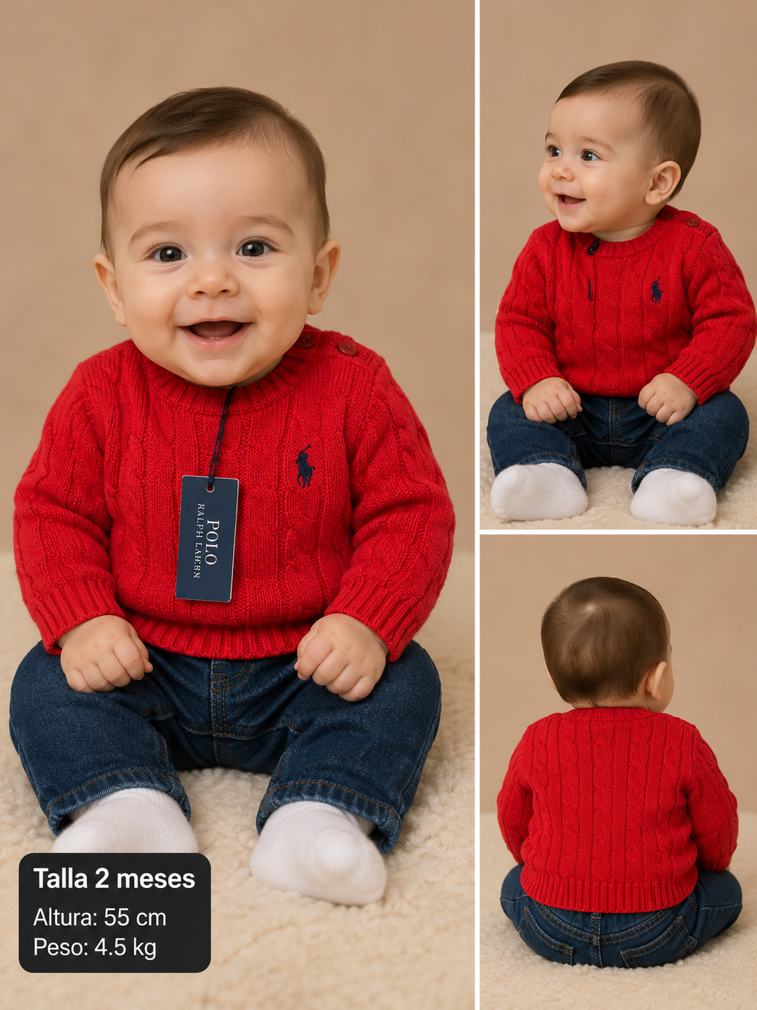 SUETER NIÑO RALPH LAUREN