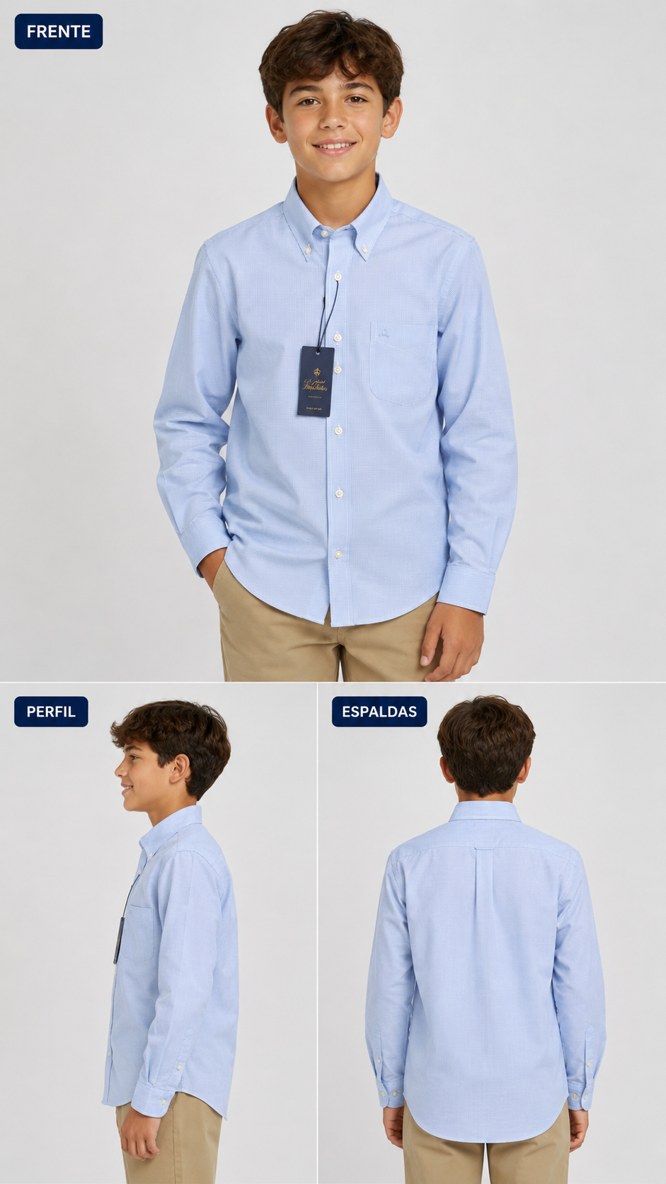 CAMISA NIÑO BROOKS BROTHERS