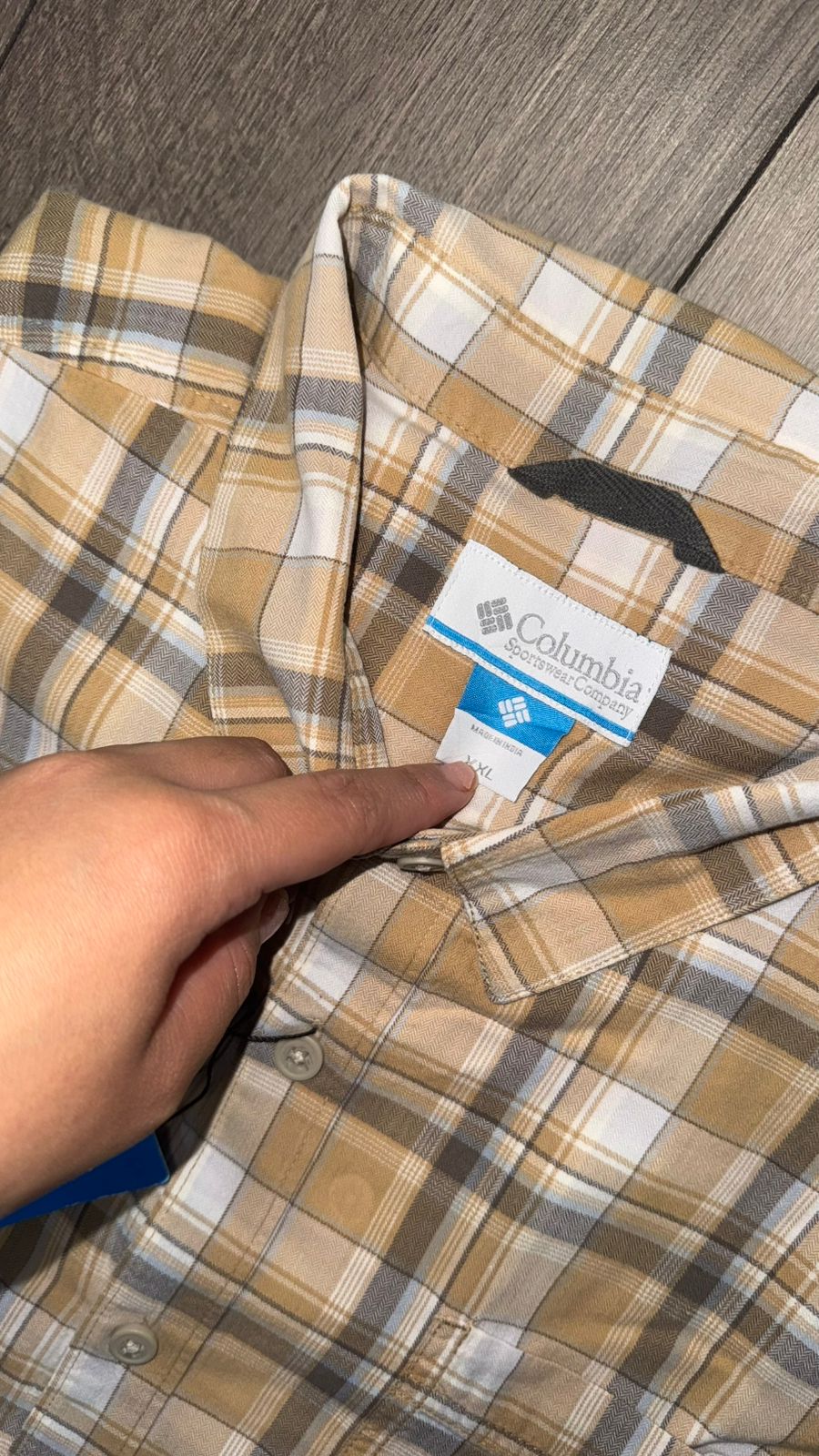 XXL CAMISA COLUMBIA