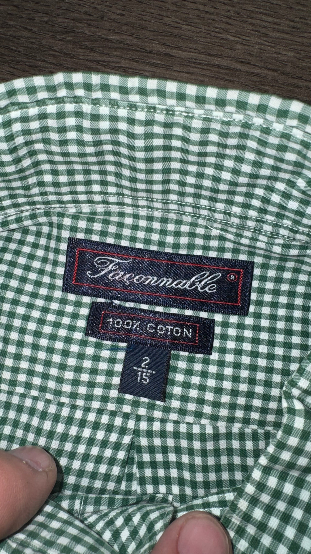 CAMISA FACONNABLE