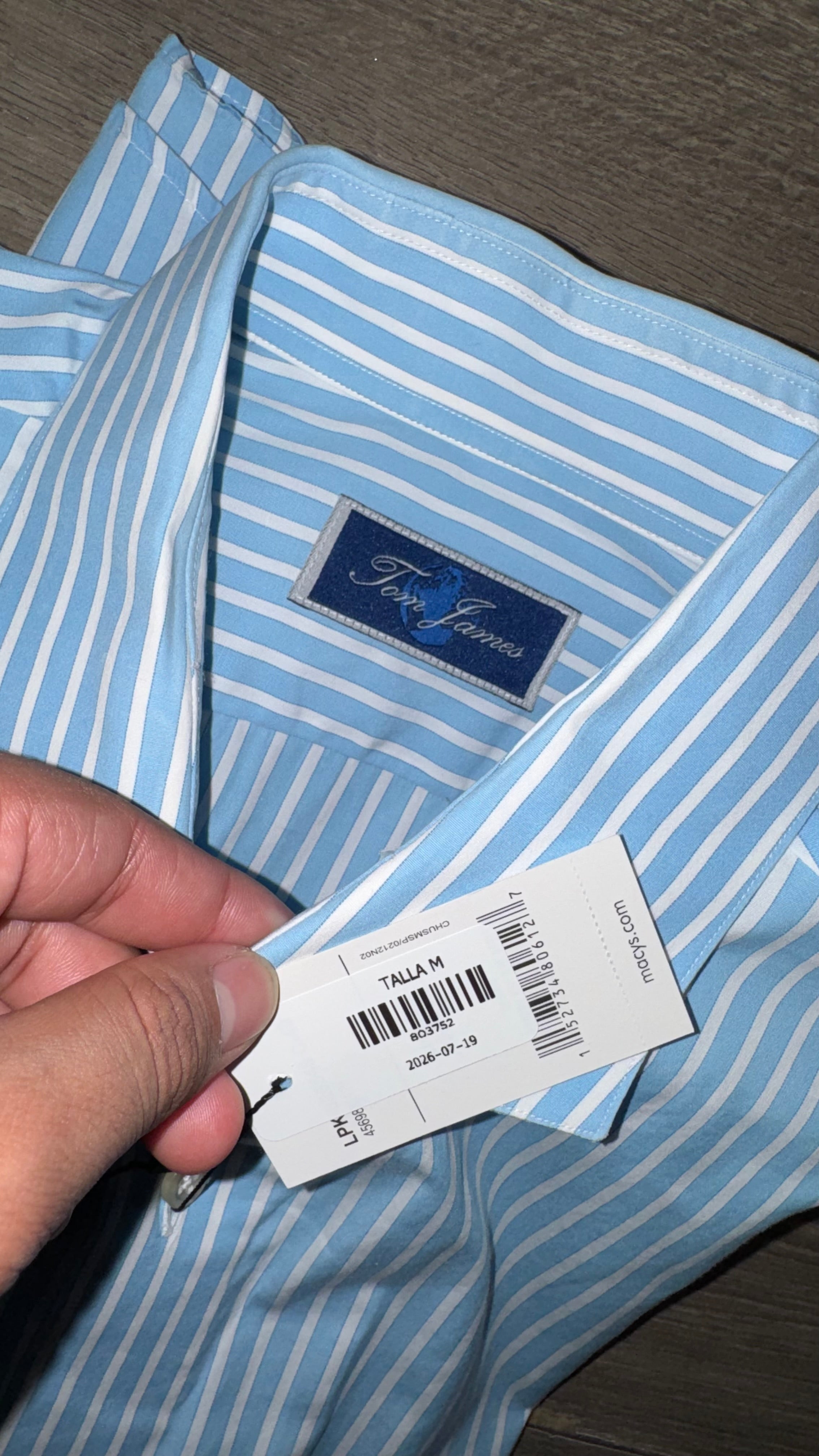CAMISA TOM JAMES