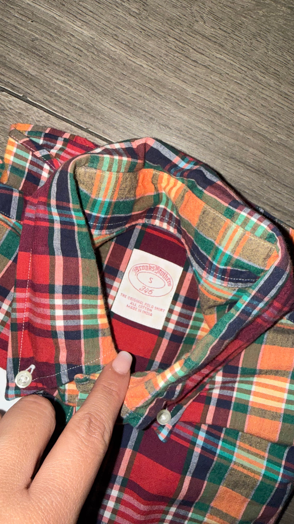 CAMISA BROOKS BROTHERS
