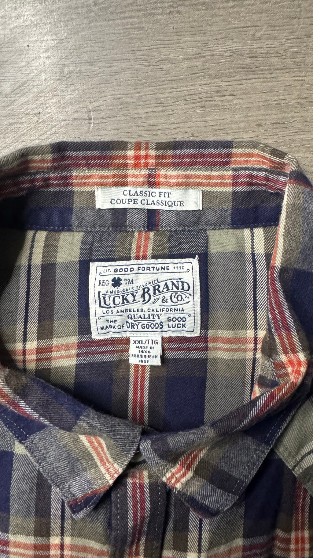 CAMISA LUCKY BRAND