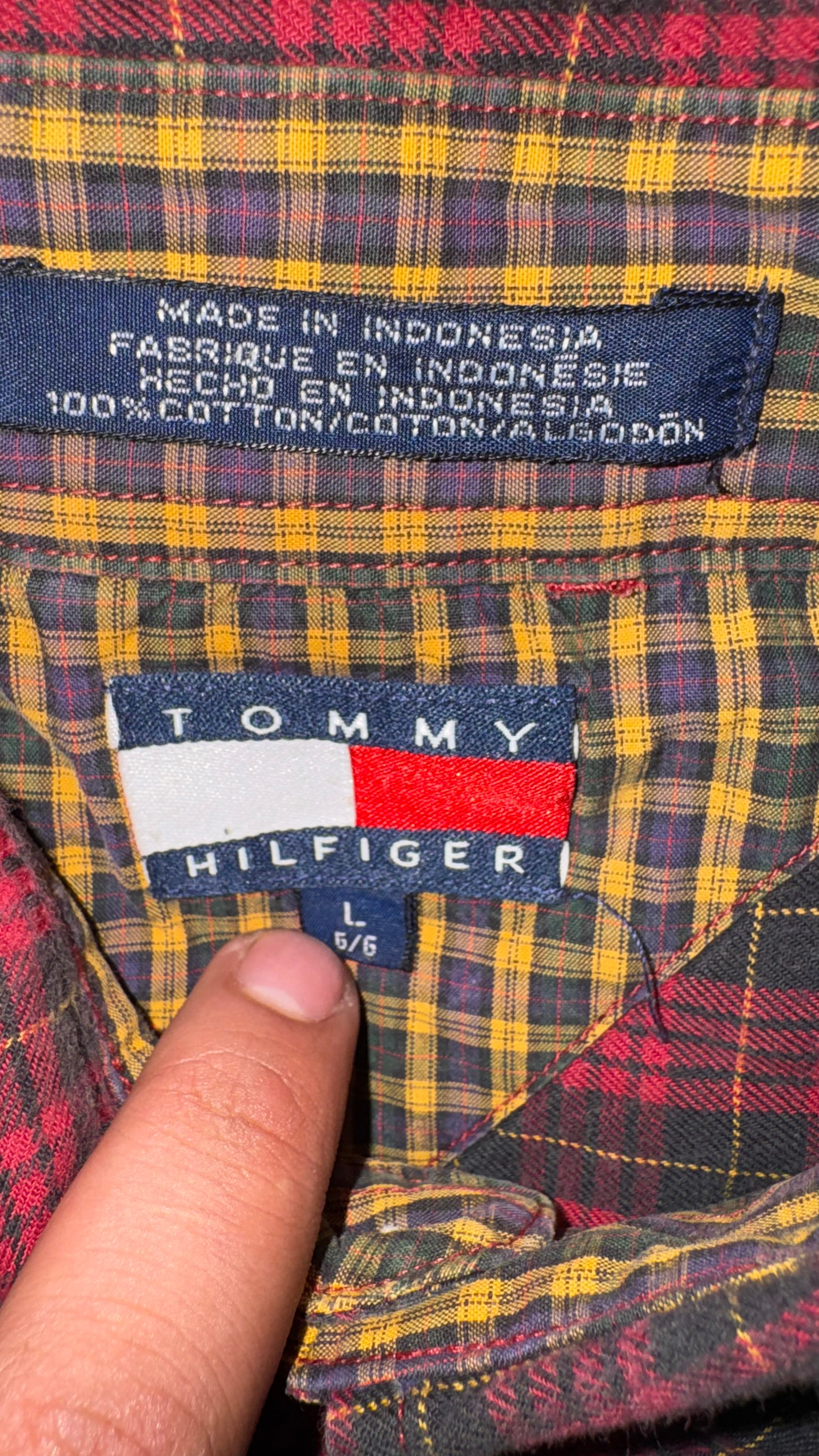 CAMISA TOMMY HILFIGER